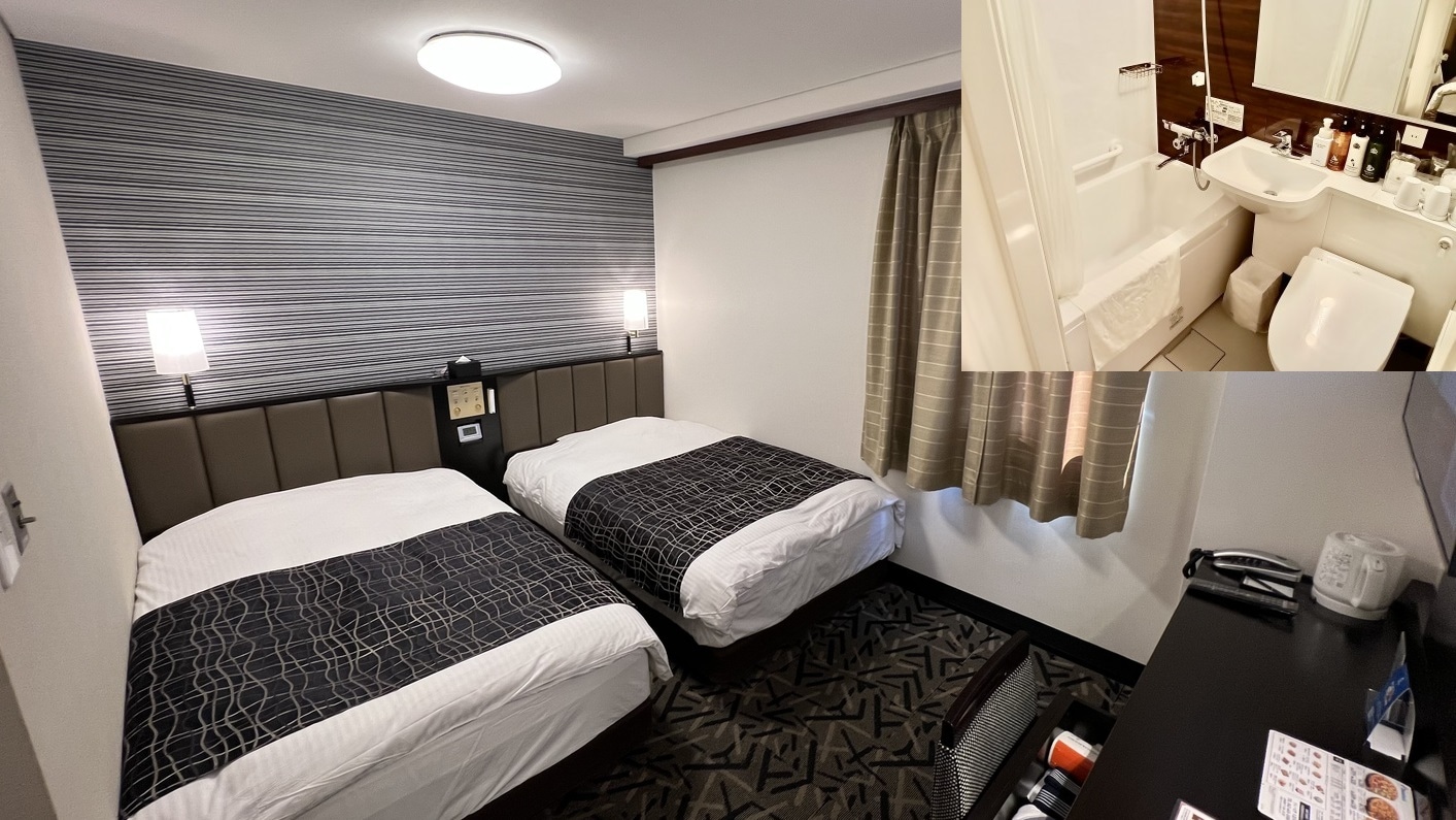 ห้องเตียงคู่ (ห้องน้ำปรับปรุงใหม่)