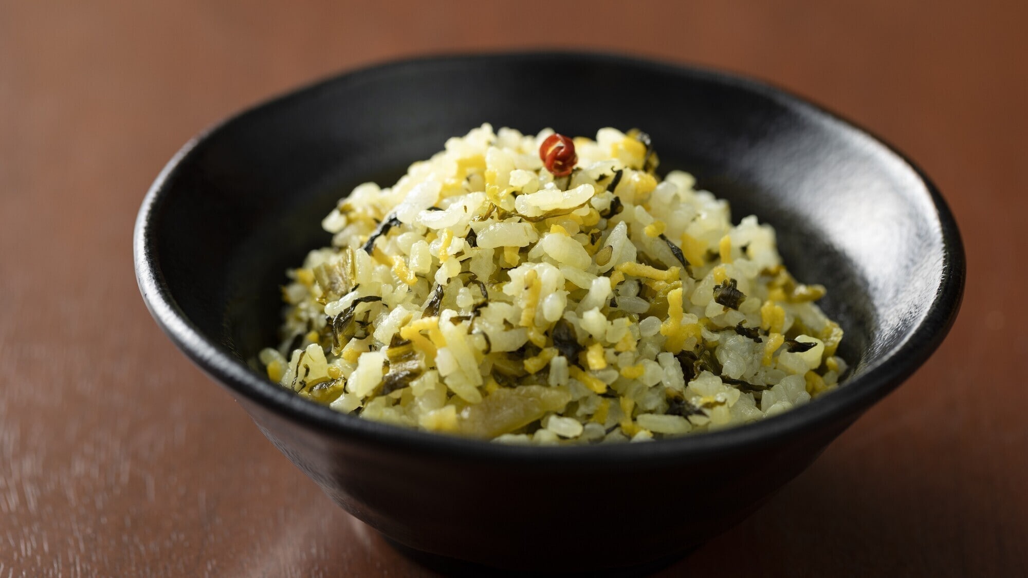 [Breakfast] Oraga Town Menu (Takana rice)
