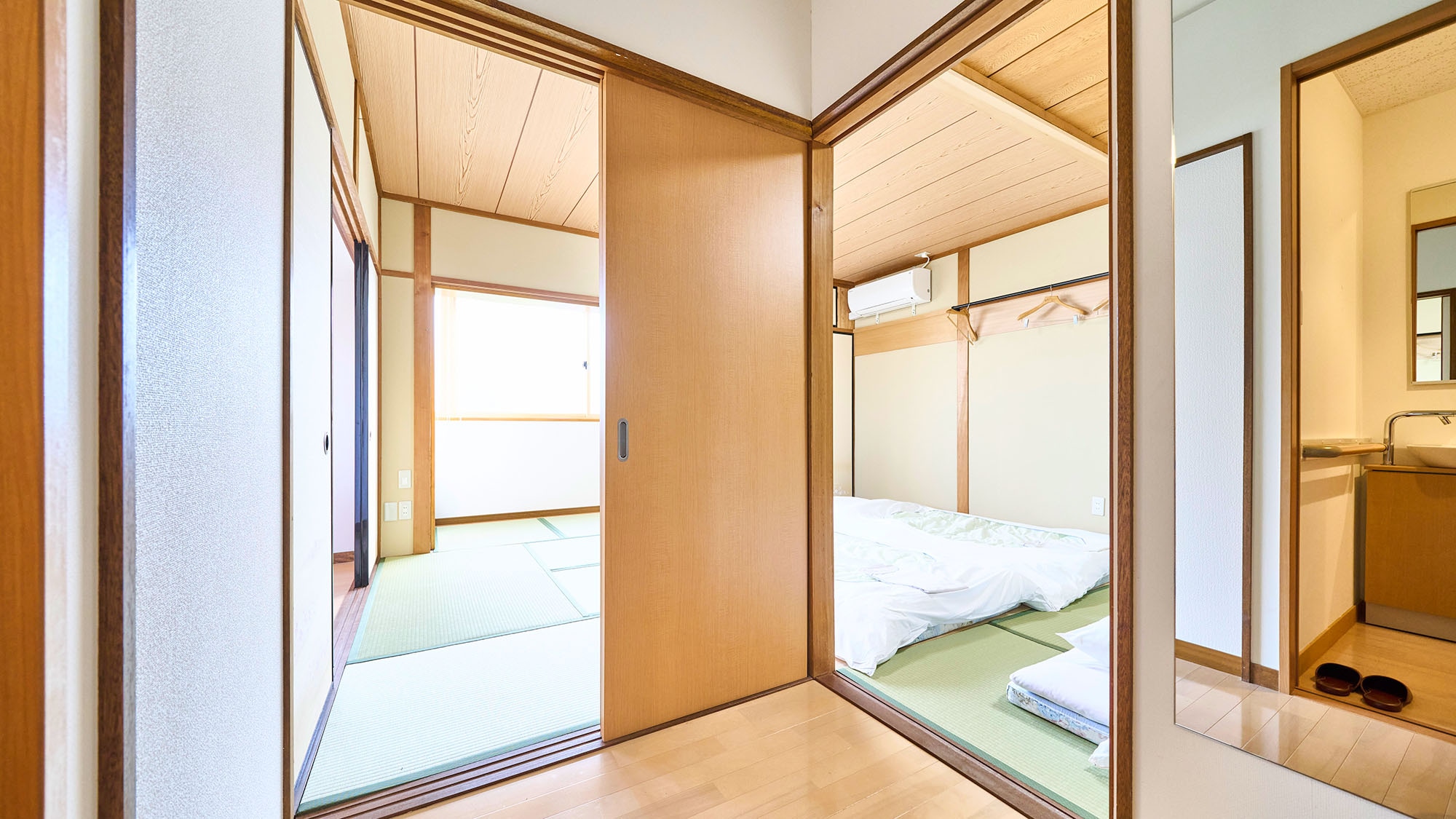 ・【日式房间S】阳光充足、舒适的房间，适合度过美好时光。