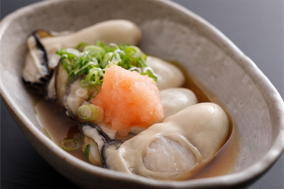 Vinegared Oysters