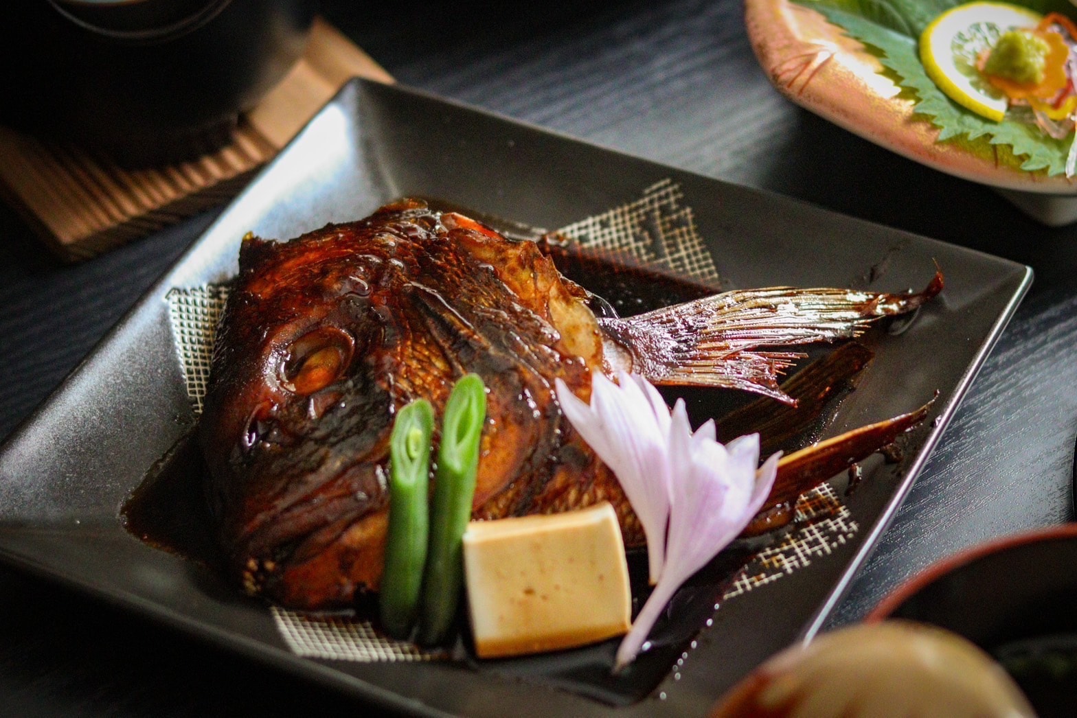 Chef's gem of sea bream cooked