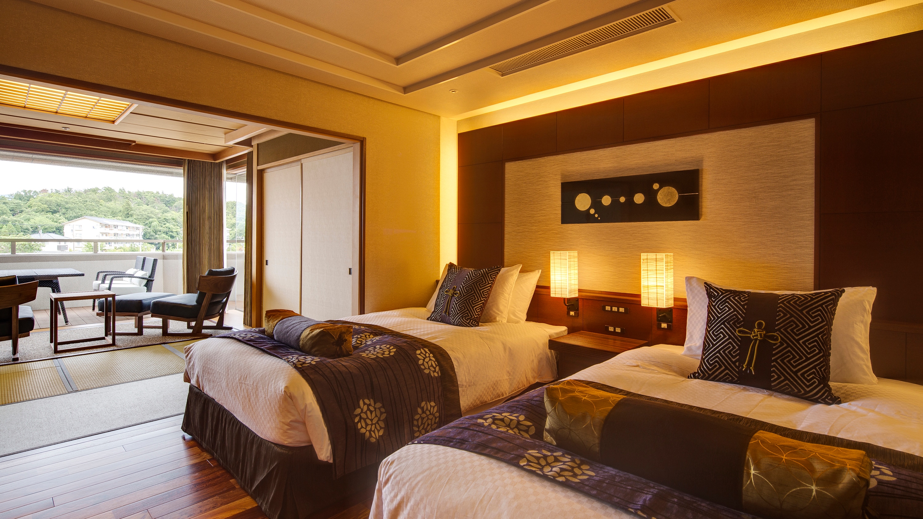 [Deluxe] Tensho-no-Yakata Premium Suite with sauna and jacuzzi bath