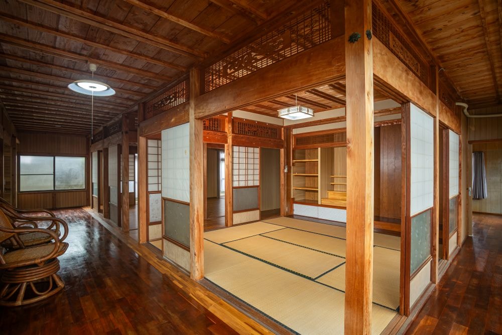 Floor plan as seen from the tatami Japanese-style room
