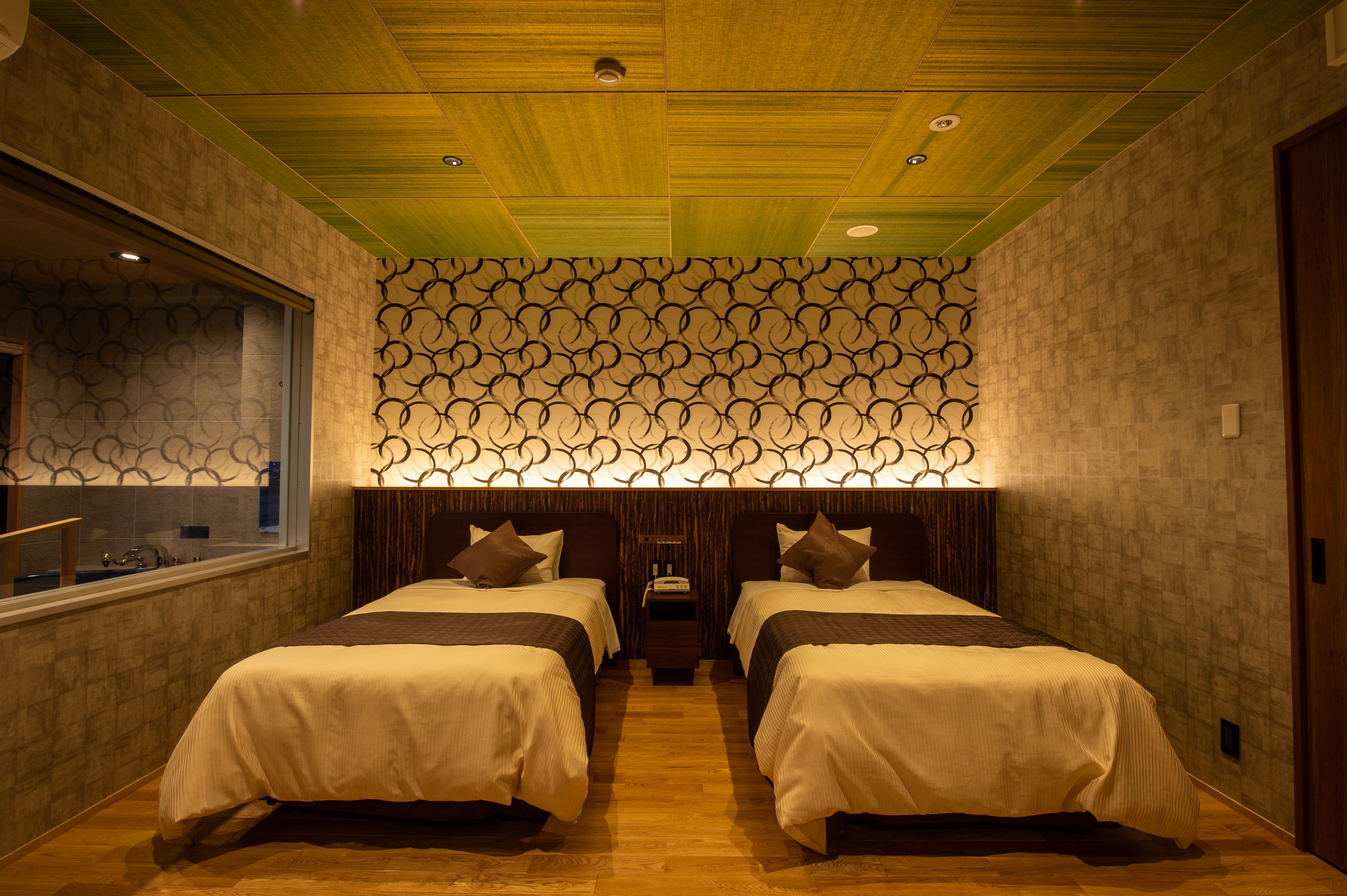 An example of a river view suite