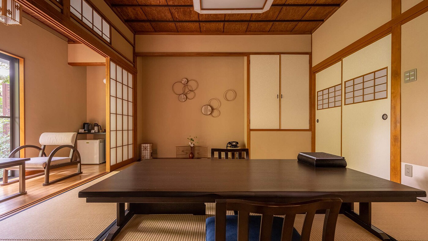Japanese-Western room with open-air bath Wakamurasaki Japanese room