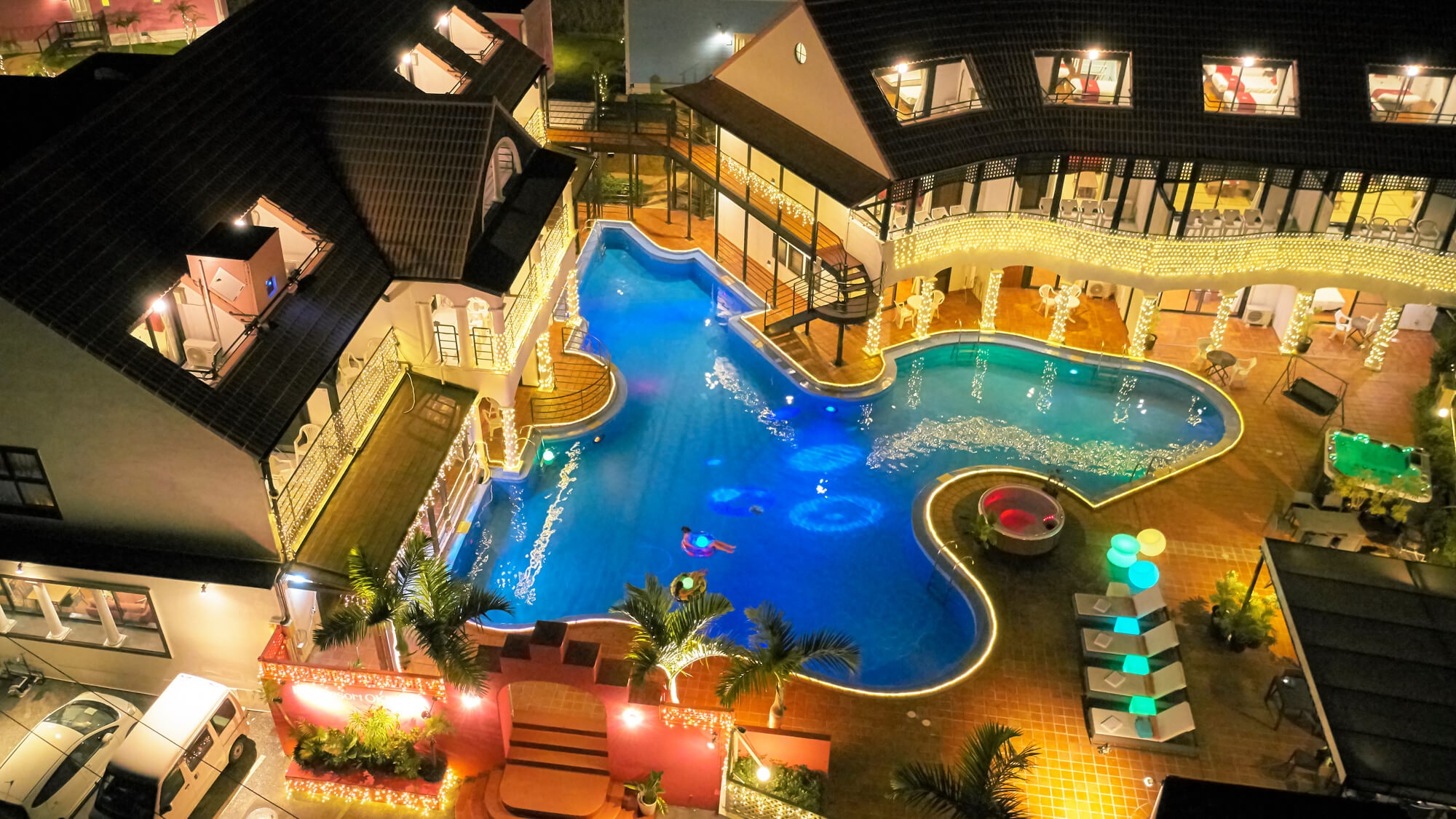 Popular night pool ★ We do it until 22:00 ★