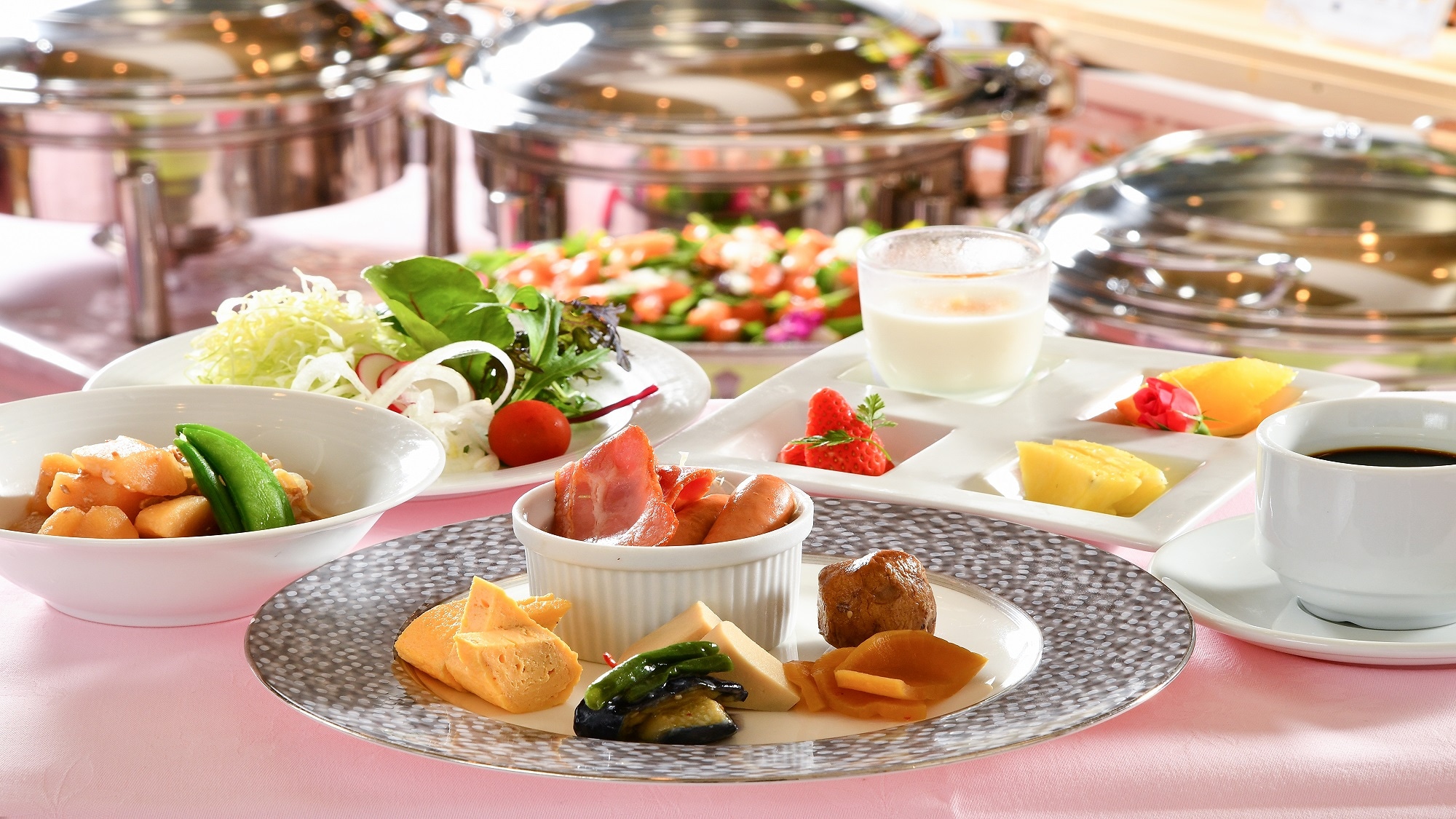 [Breakfast buffet]