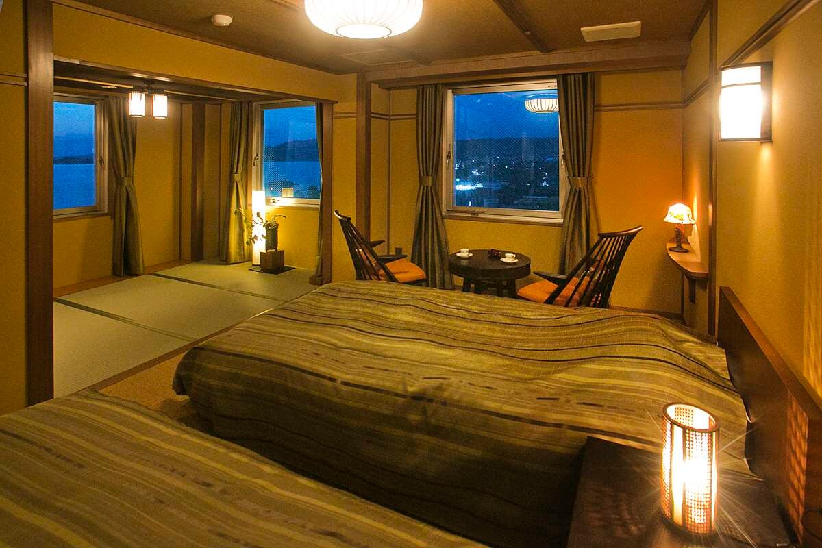 Japanese modern ocean view