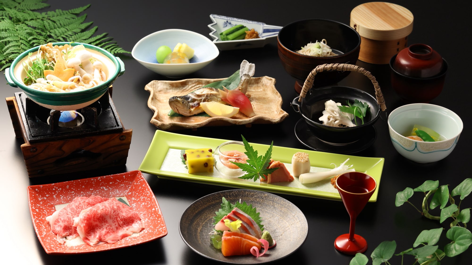 [Aya] Seasonal kaiseki meal, an example of the season