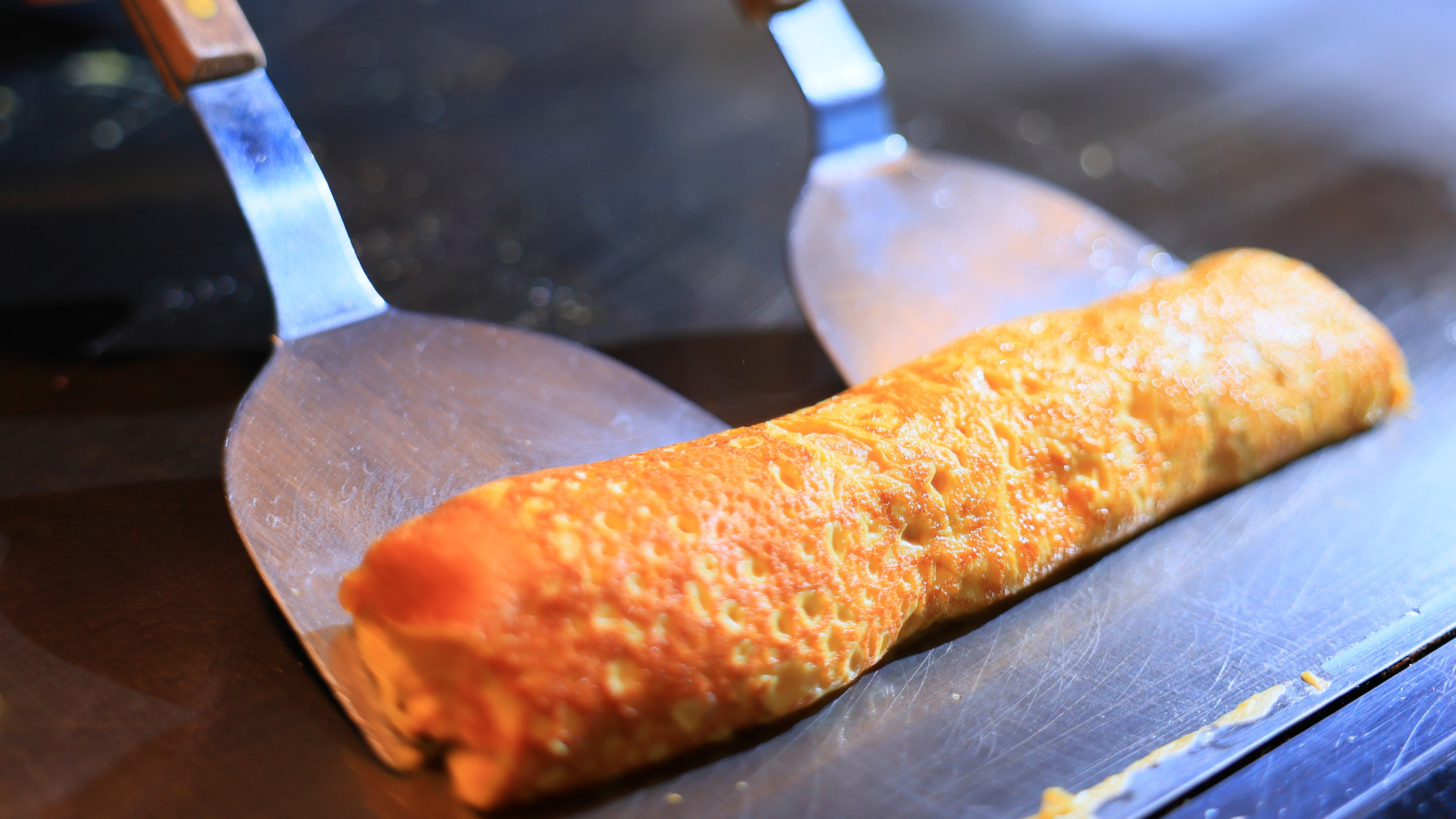 【조식/Breakfast】국물 감기 계란-Rolled omelet-
