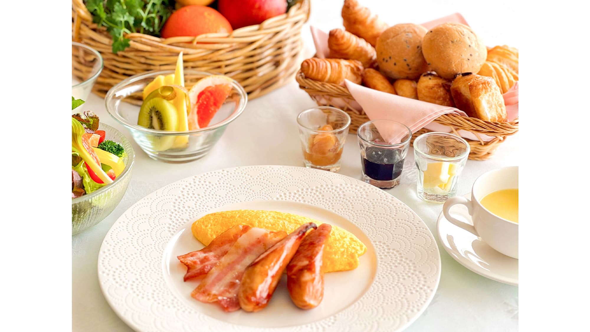 ・Example of breakfast buffet