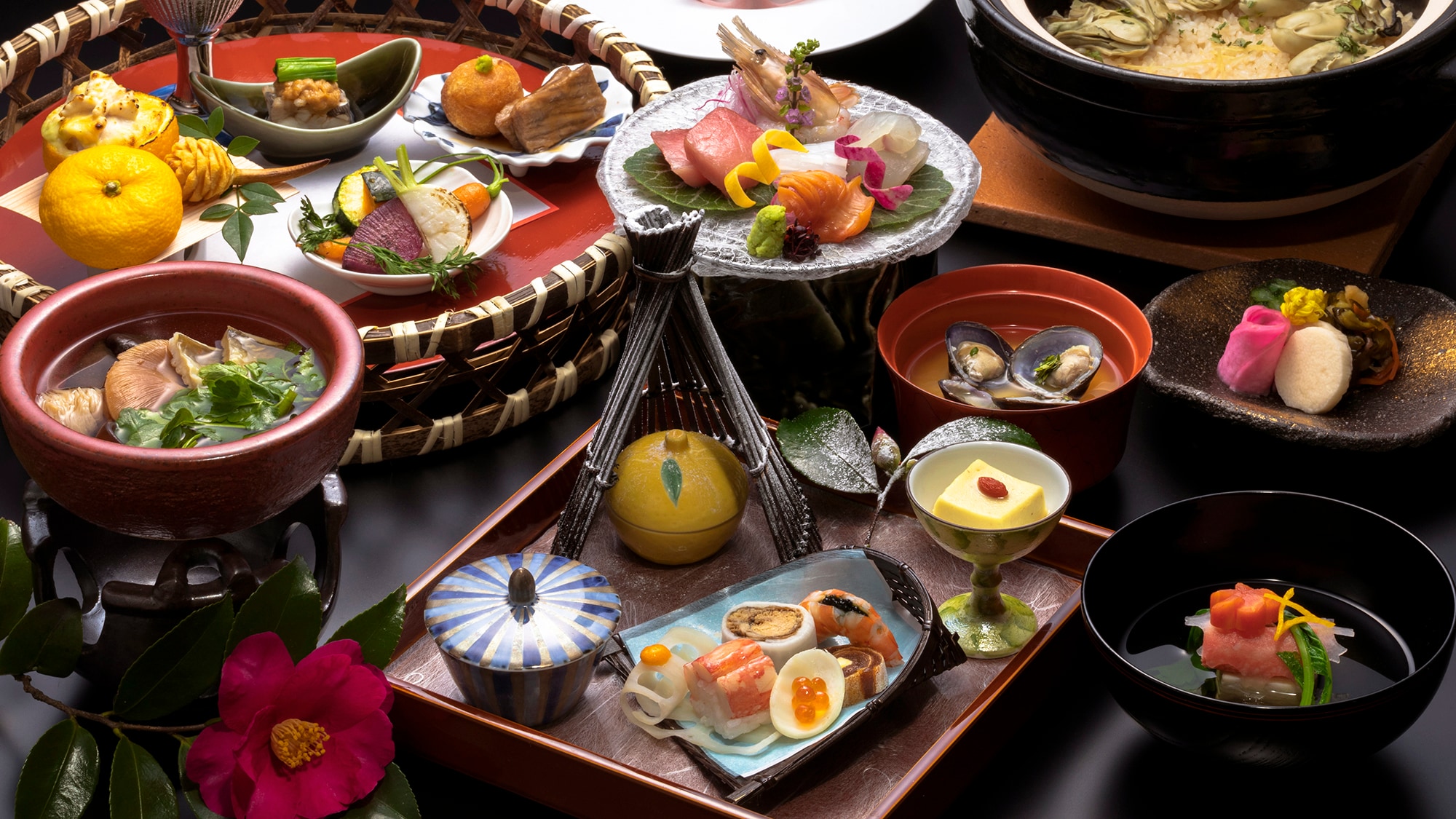 We will deliver exciting seasonal experiences. (Dishes image)