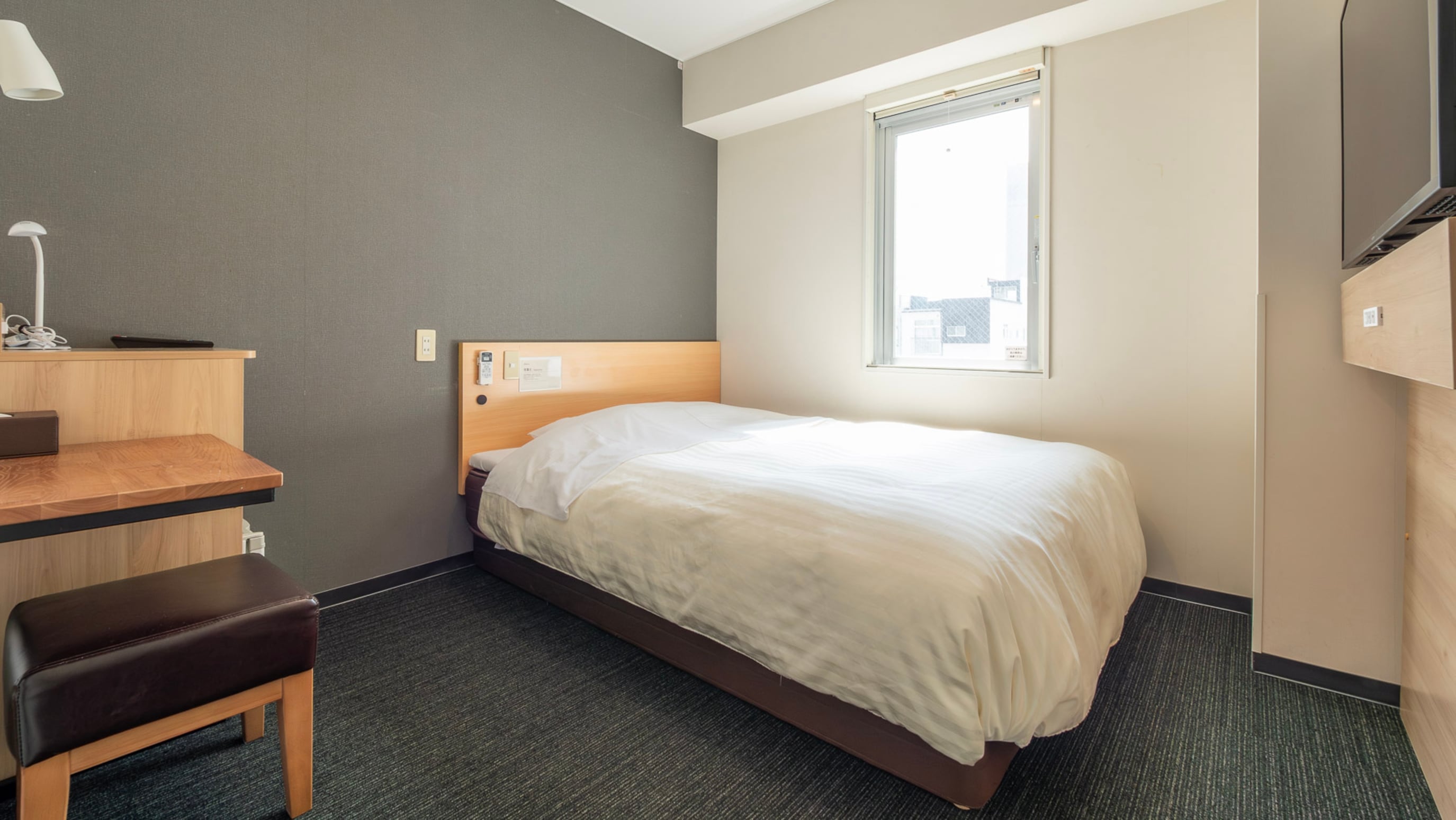 這是我們飯店最標準的房間。