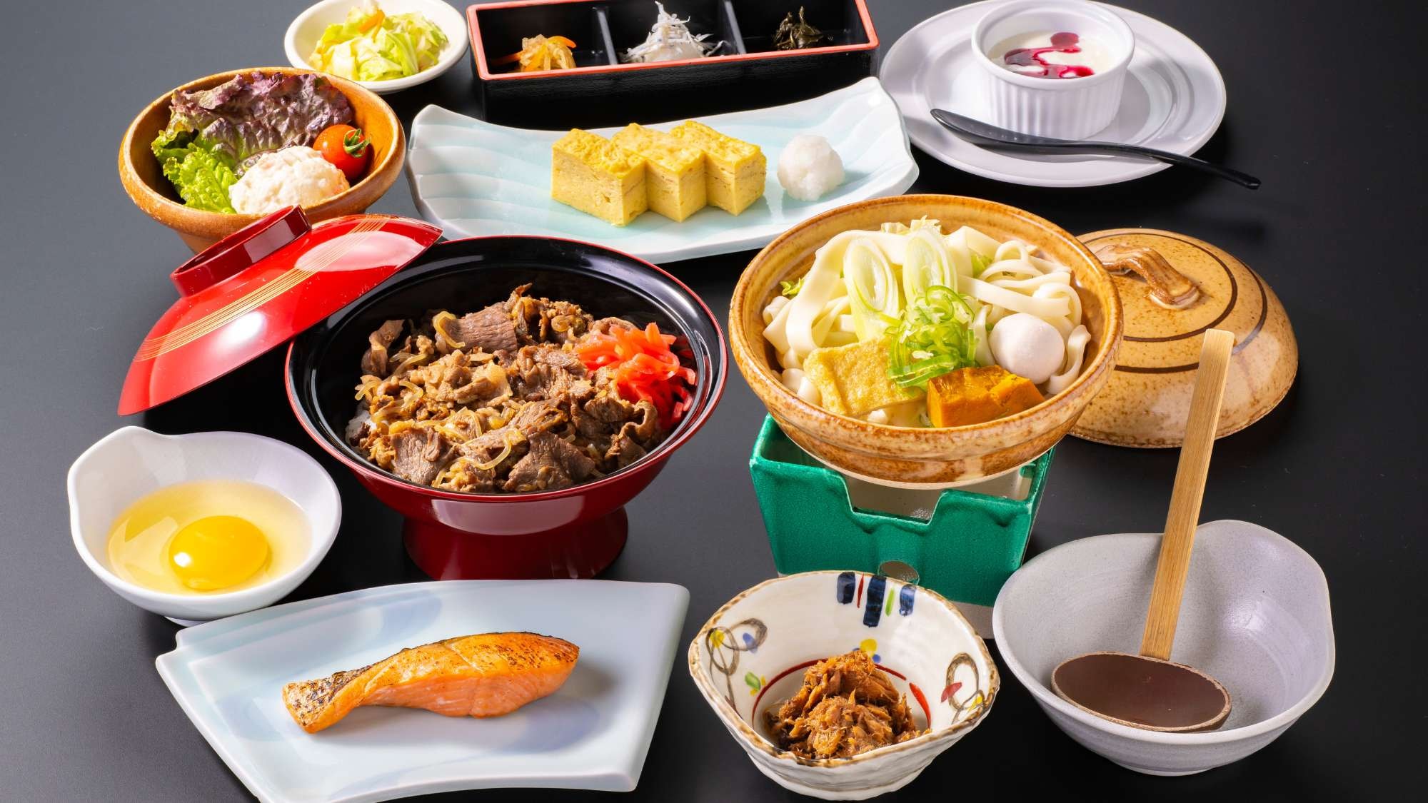 [Breakfast set] Start your day with a delicious breakfast