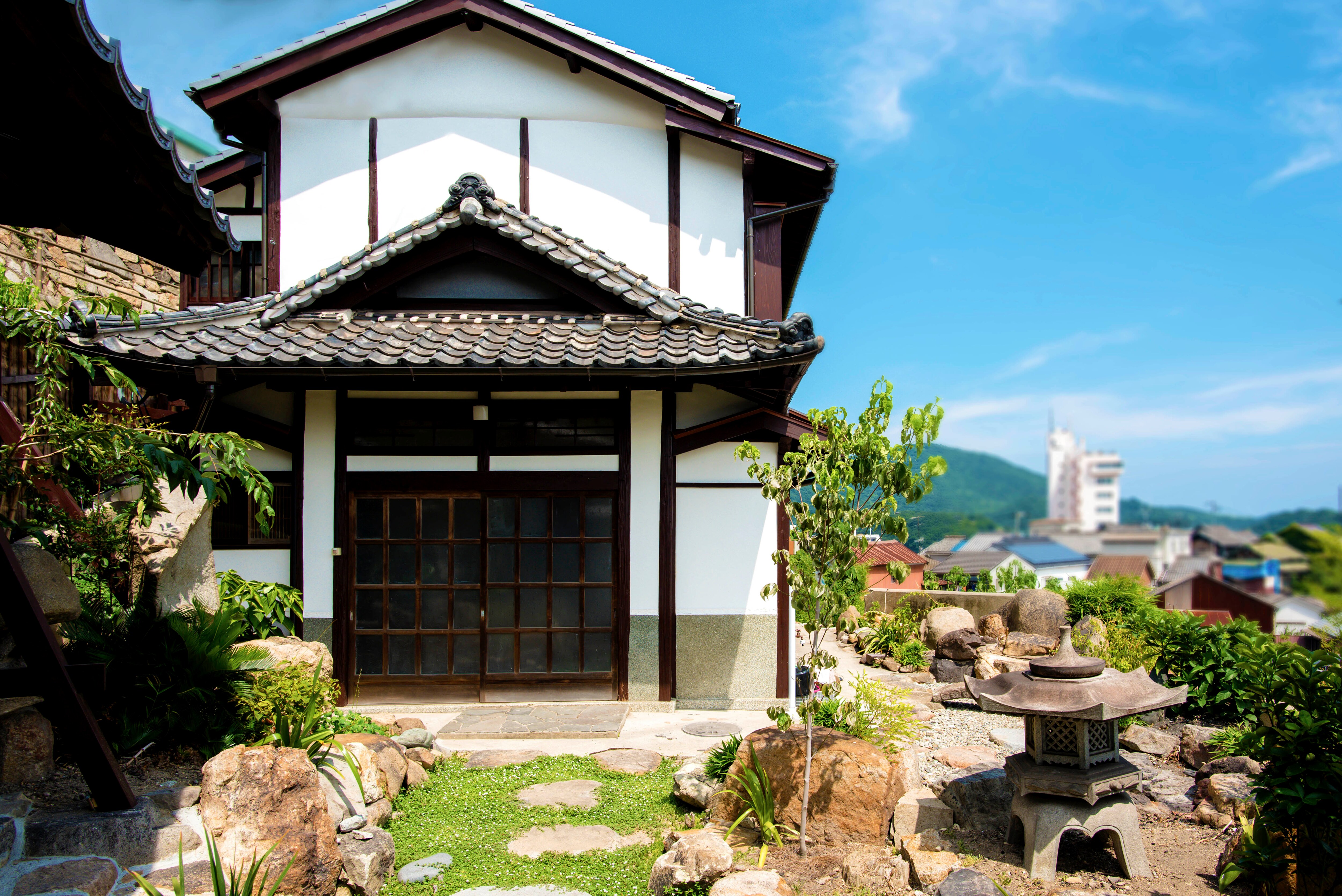 A villa that remains unchanged from the Taisho period