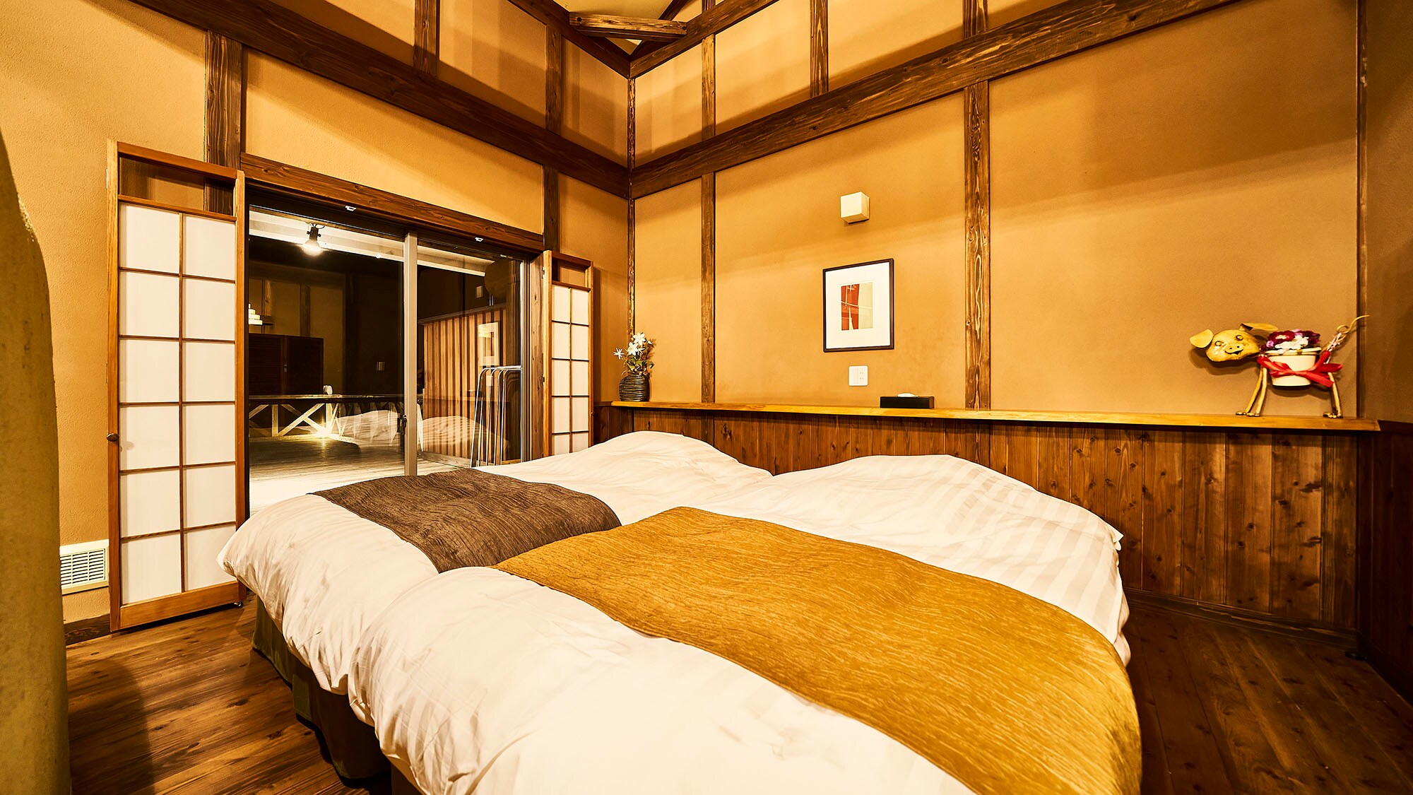 ・[Agyan/Kogyan] Enjoy a relaxing sleep in a semi-double bed