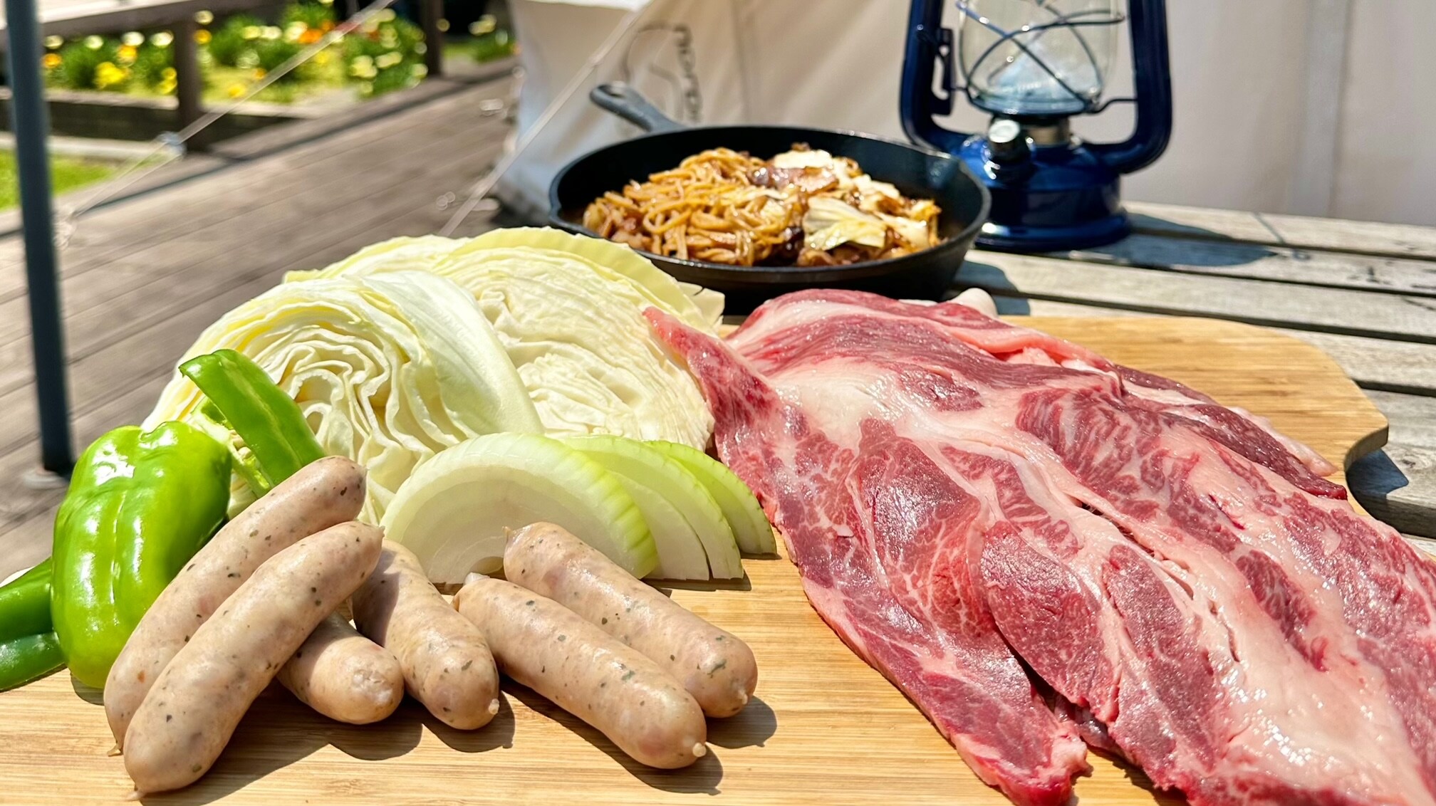 露營晚餐_夏季