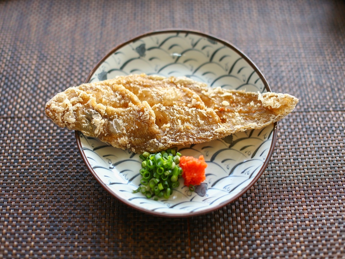 Deep fried sole