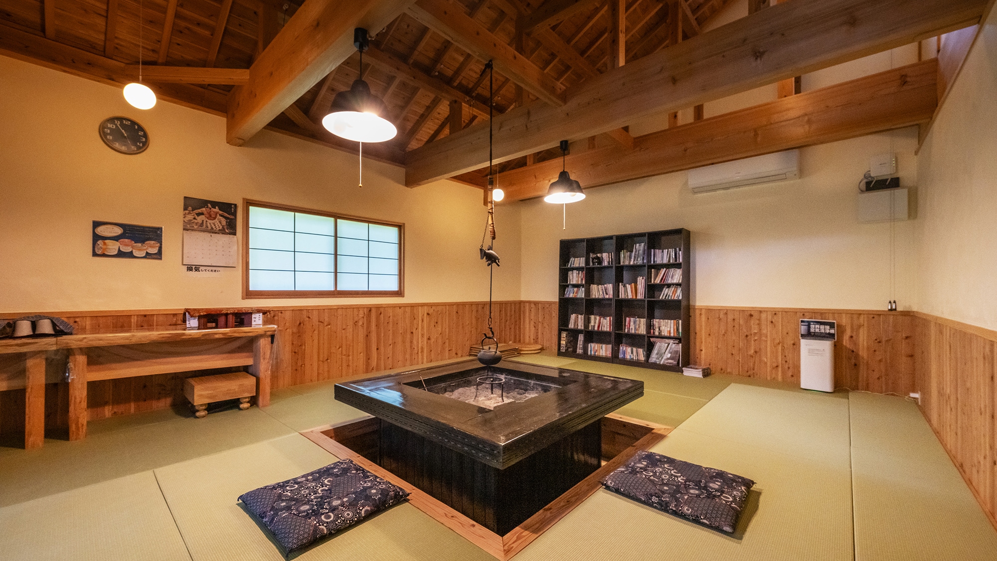 Rest area "Ikoi". Please spend some time relaxing after your bath. We also offer free shochu in the evenings.
