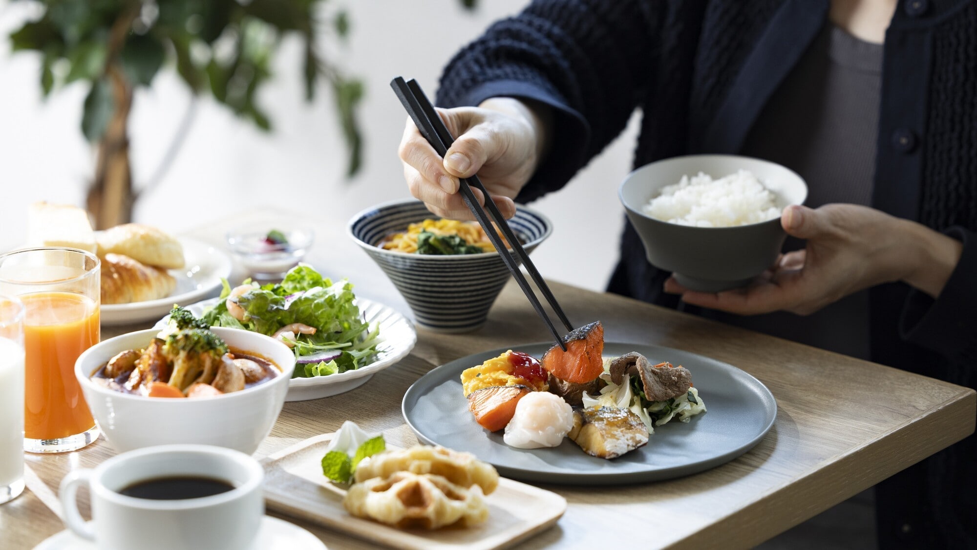 [Bữa sáng] Ví dụ về cách trình bày bữa sáng tự chọn