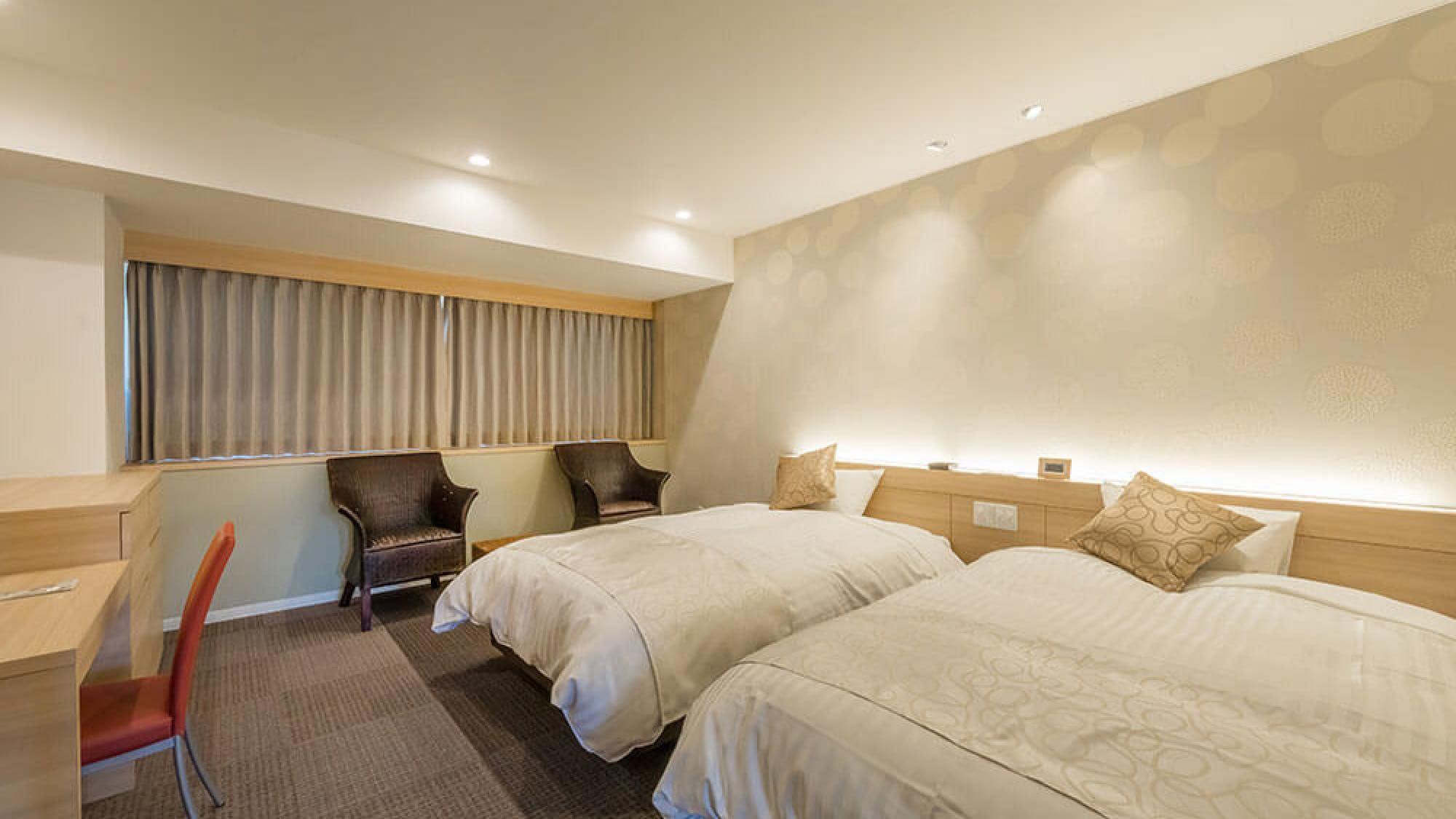 Western-style twin room