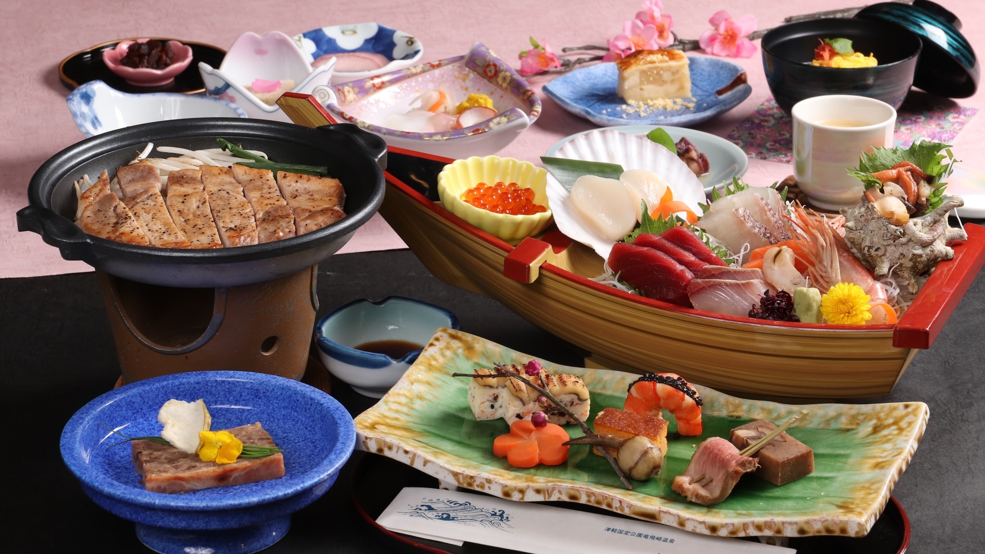 大型渔船餐食示例
