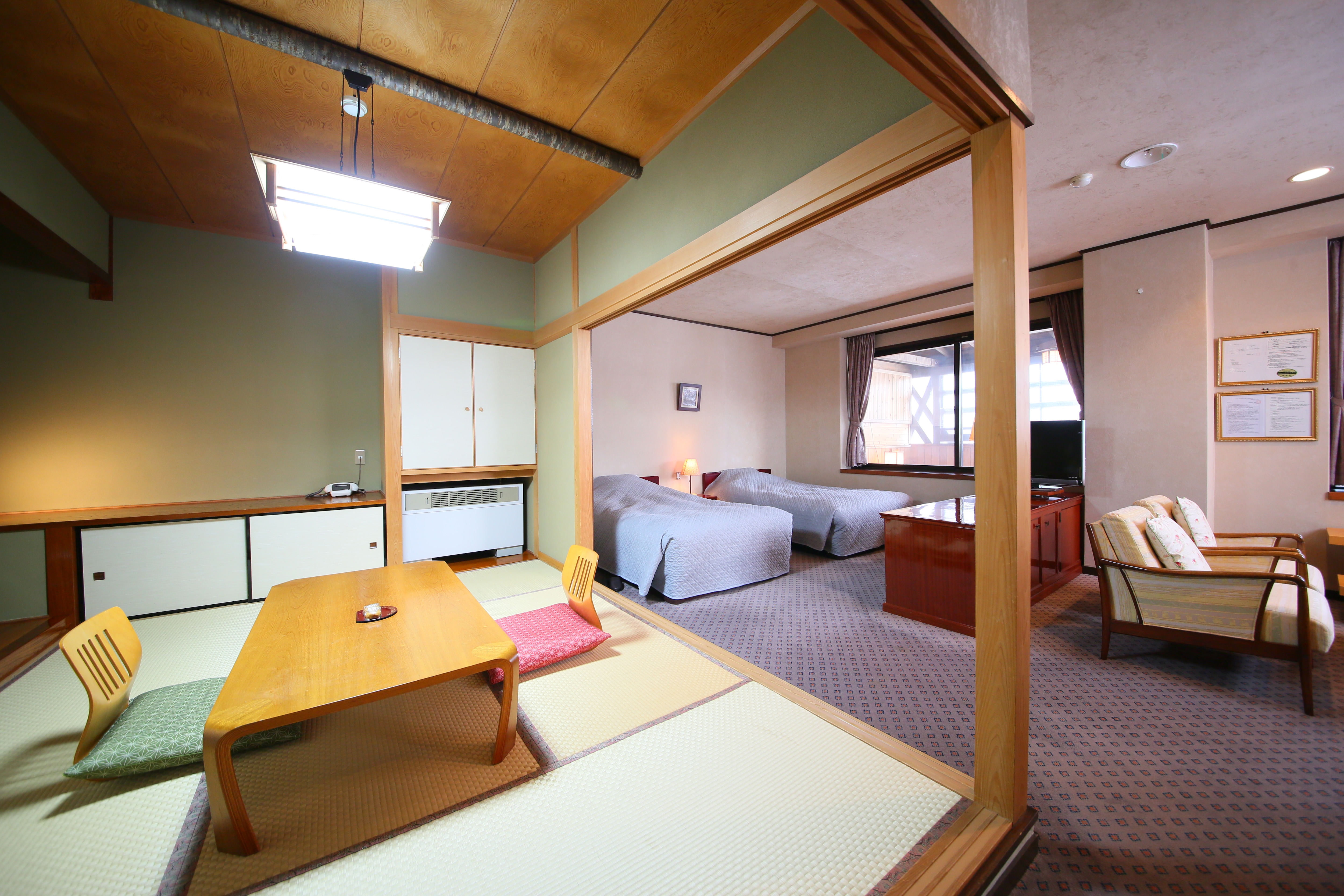 Japanese and Western room