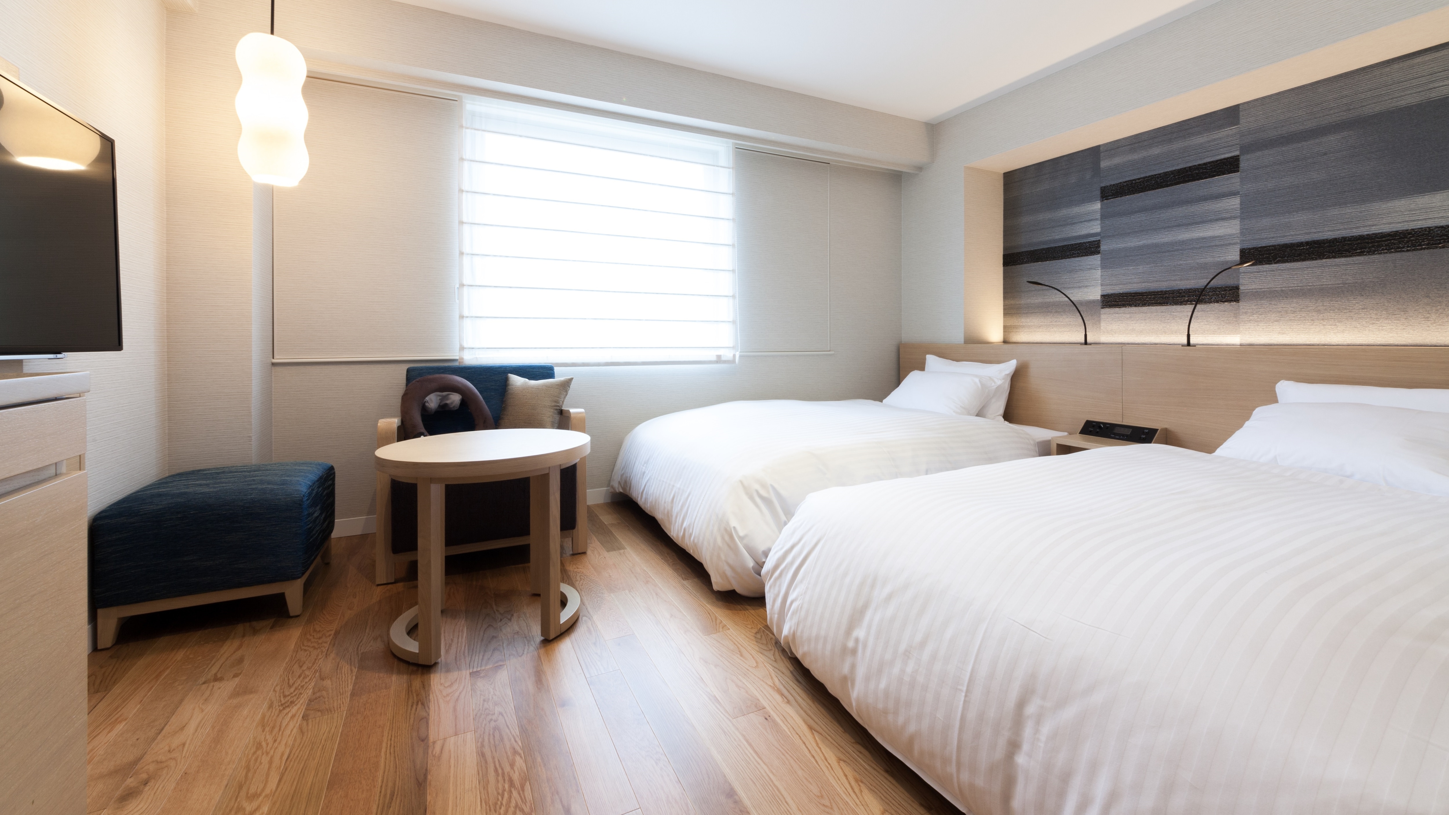 Premium twin room 21㎡ Bed width 115cm & times; 200cm (2 units)