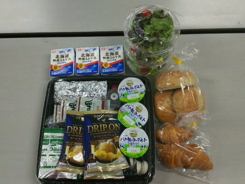아침 식사 배달 【조식 세트】 일례