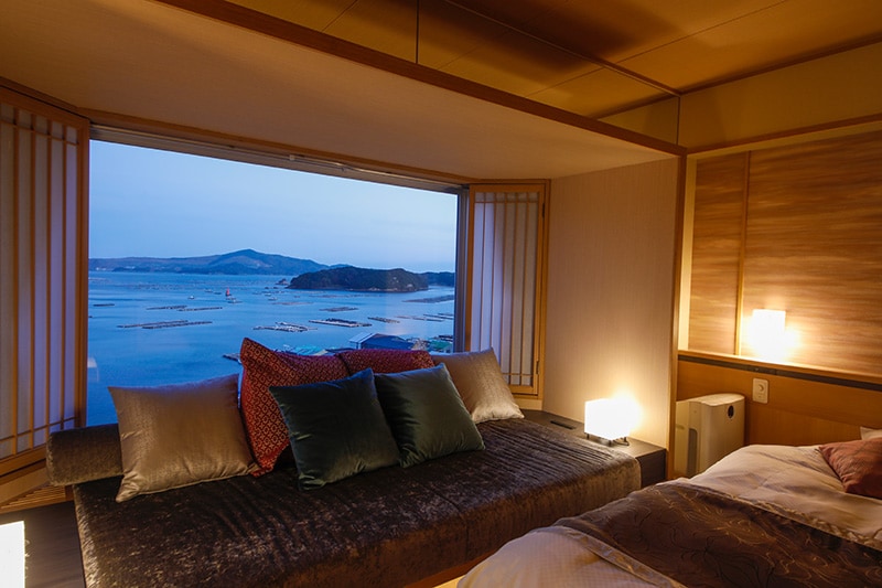 Japanese-style room (room meal) view