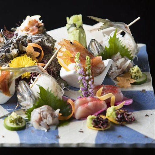 Ito Port landing sashimi (example)
