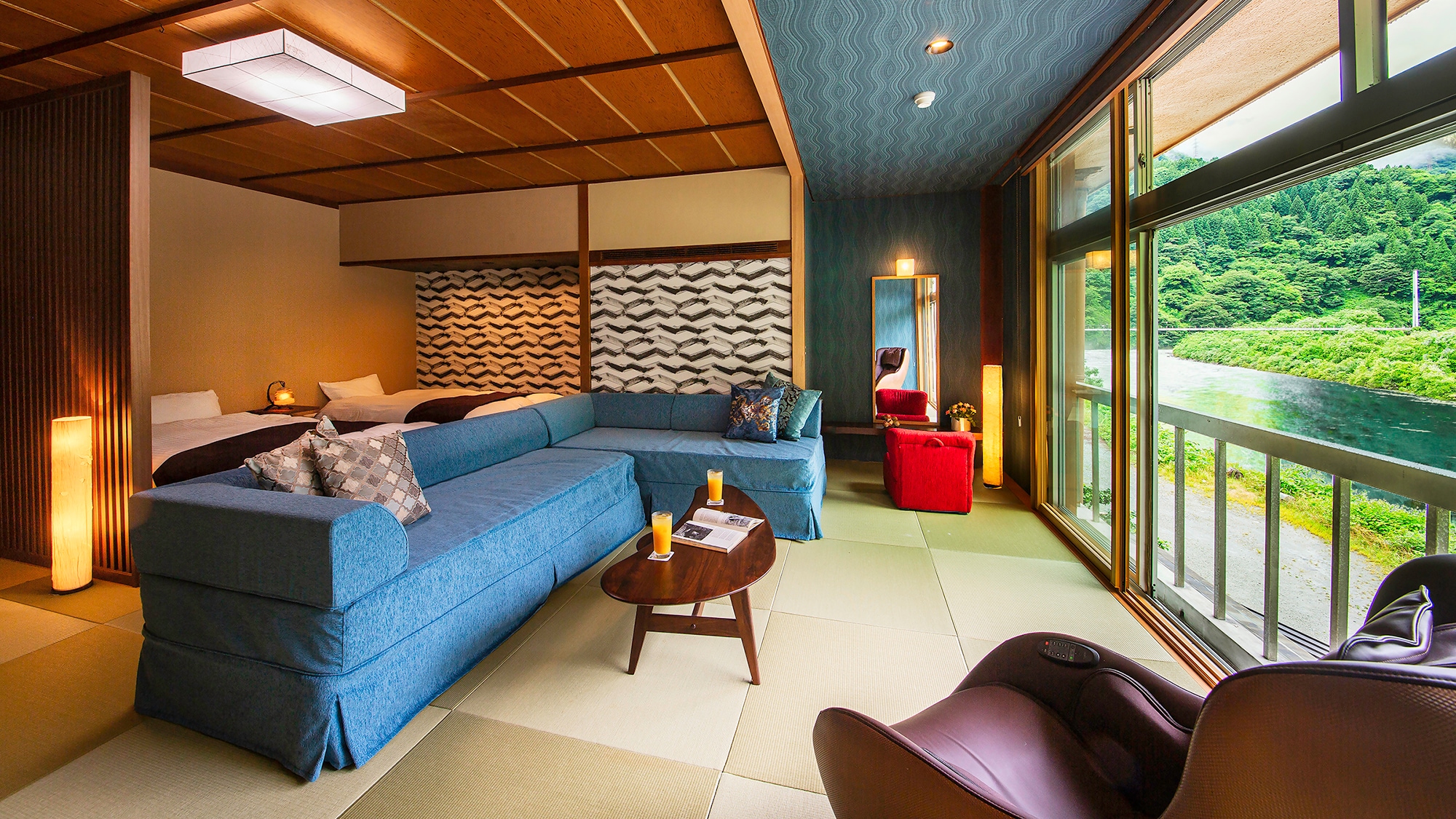 [2020◇NEW OPENING] River side◇Rooms with open-air baths