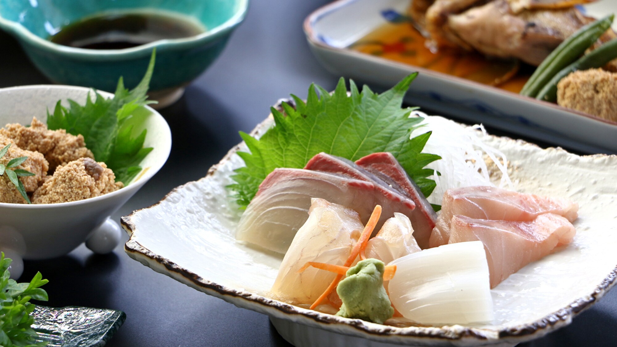 [Nissei Kaiseki] Fresh sashimi awaits!