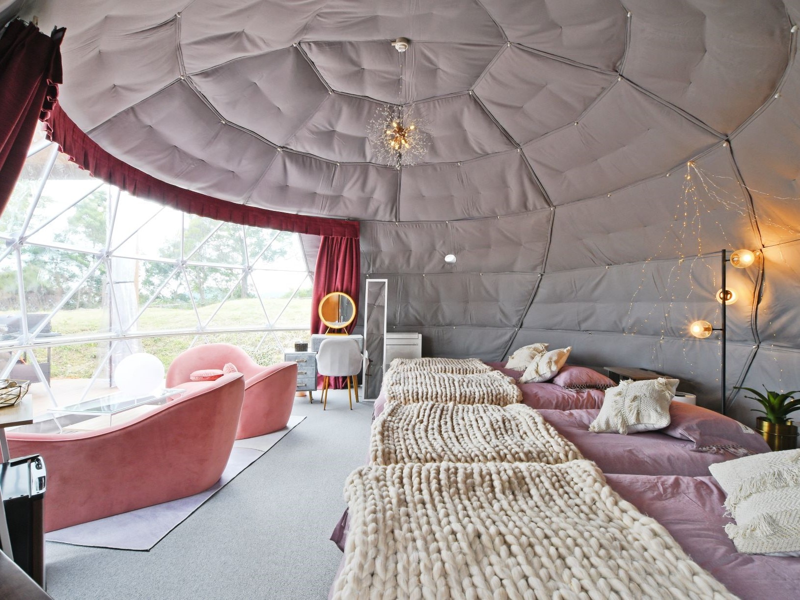 [Glamping] Kiểu Pháp lãng mạn trong nhà