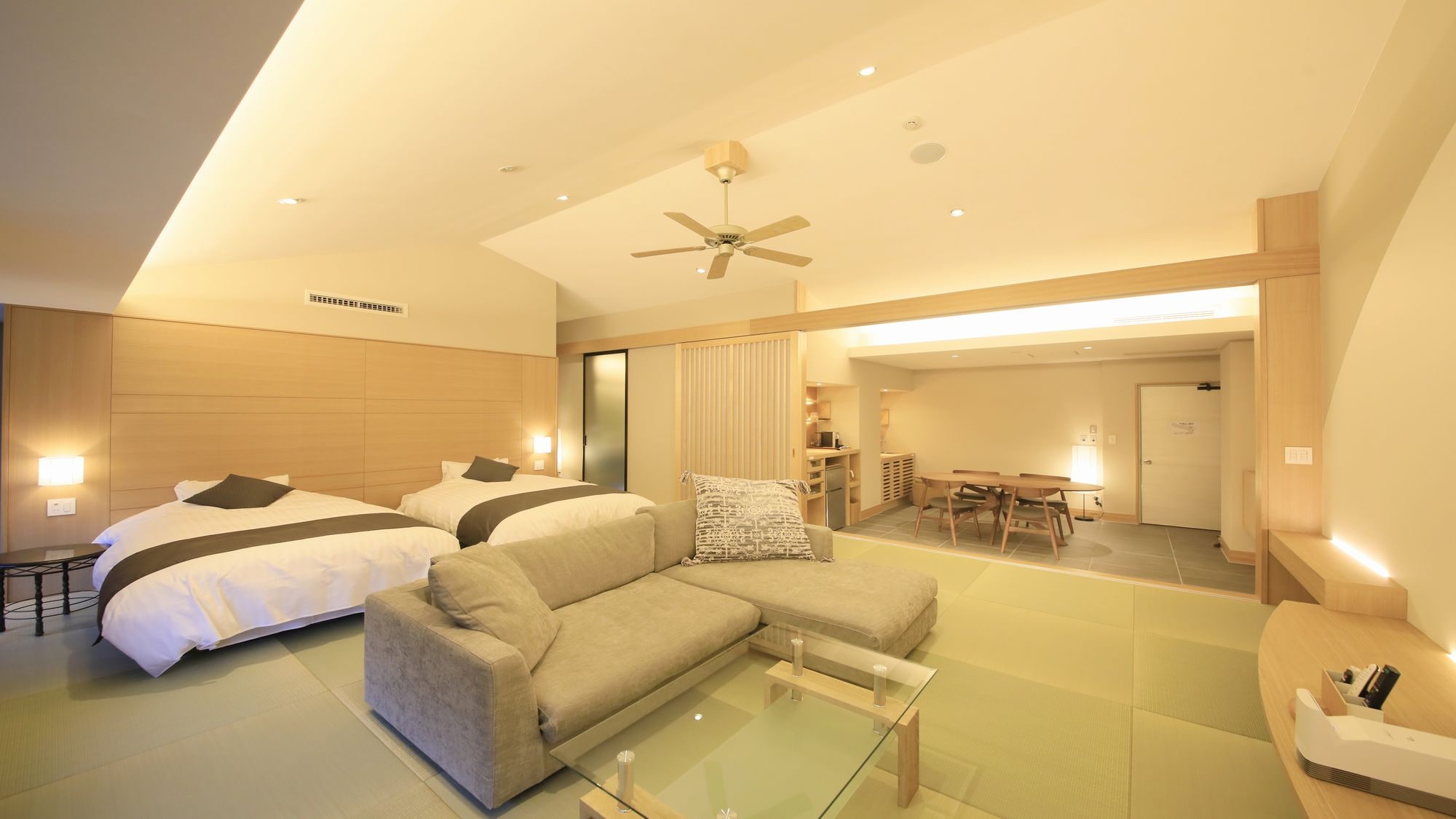 ■ Japanese modern bed room (Deluxe/barrier-free, 3rd floor, non-smoking)