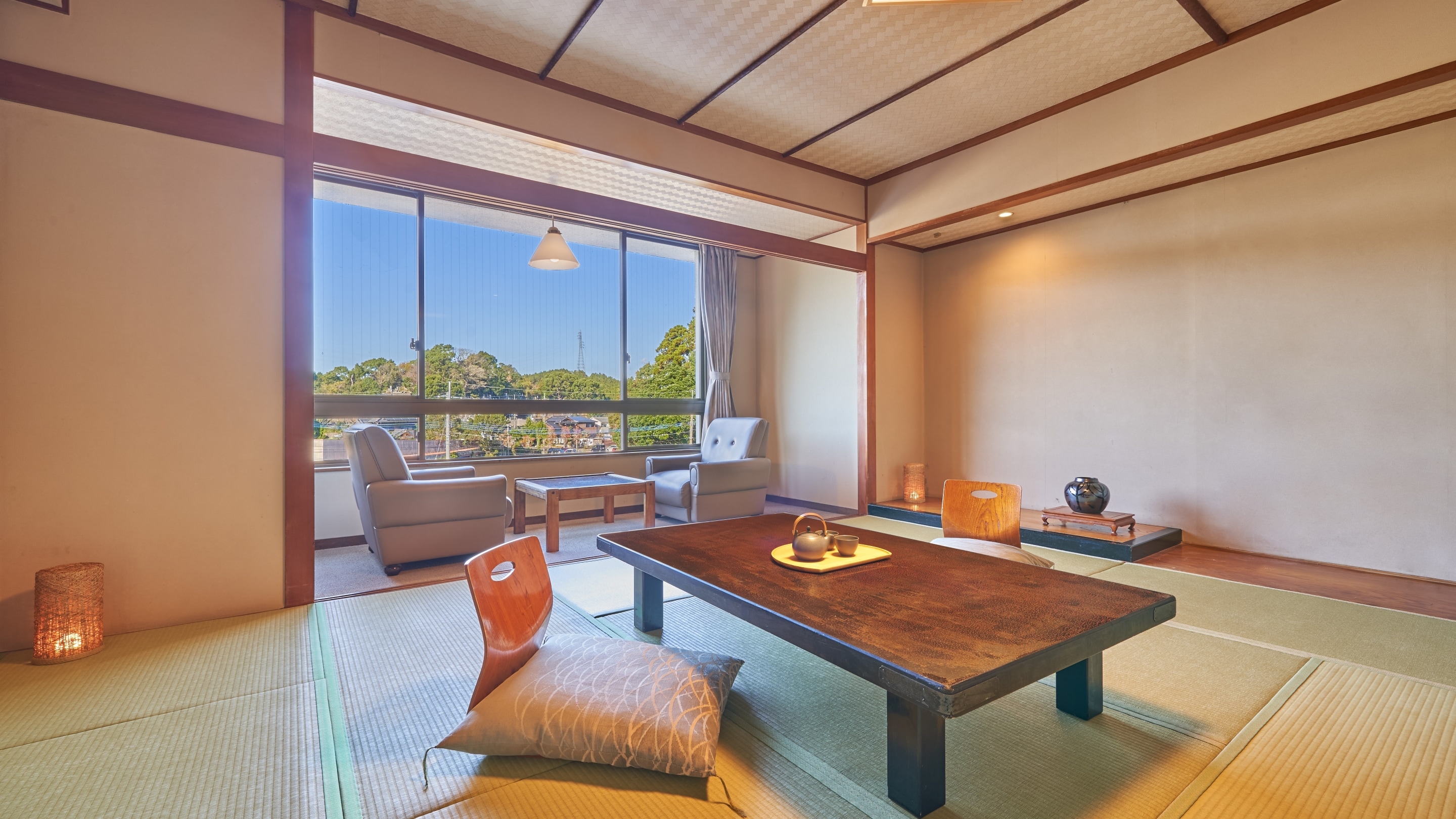 ห้องพักแบบมาตรฐานสไตล์ญี่ปุ่น *ตัวอย่างห้องพัก