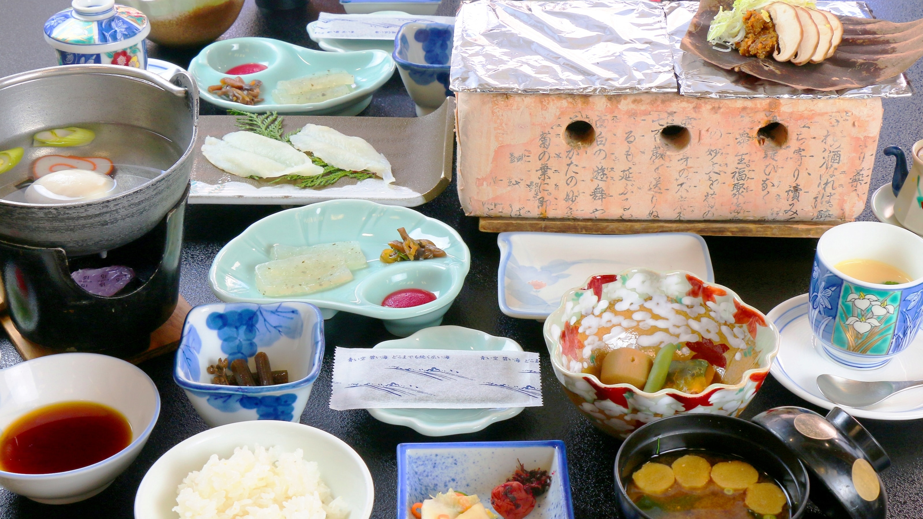 ＊Breakfast◆ The breakfast in Hida is of course "Hohba miso". Please eat it on white rice.