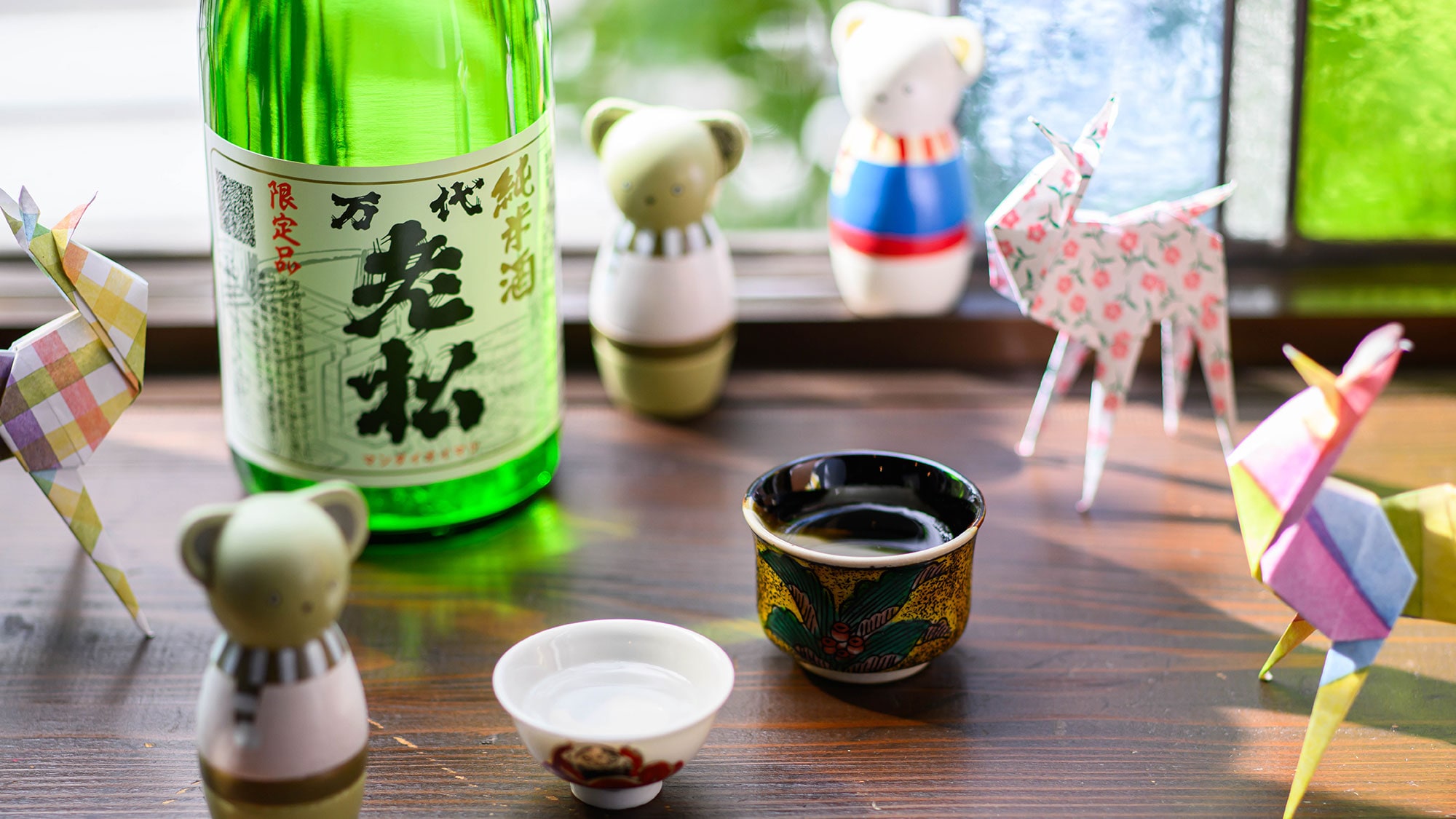 [Welcome drink service] We also offer a daily selection of local Nara sake.