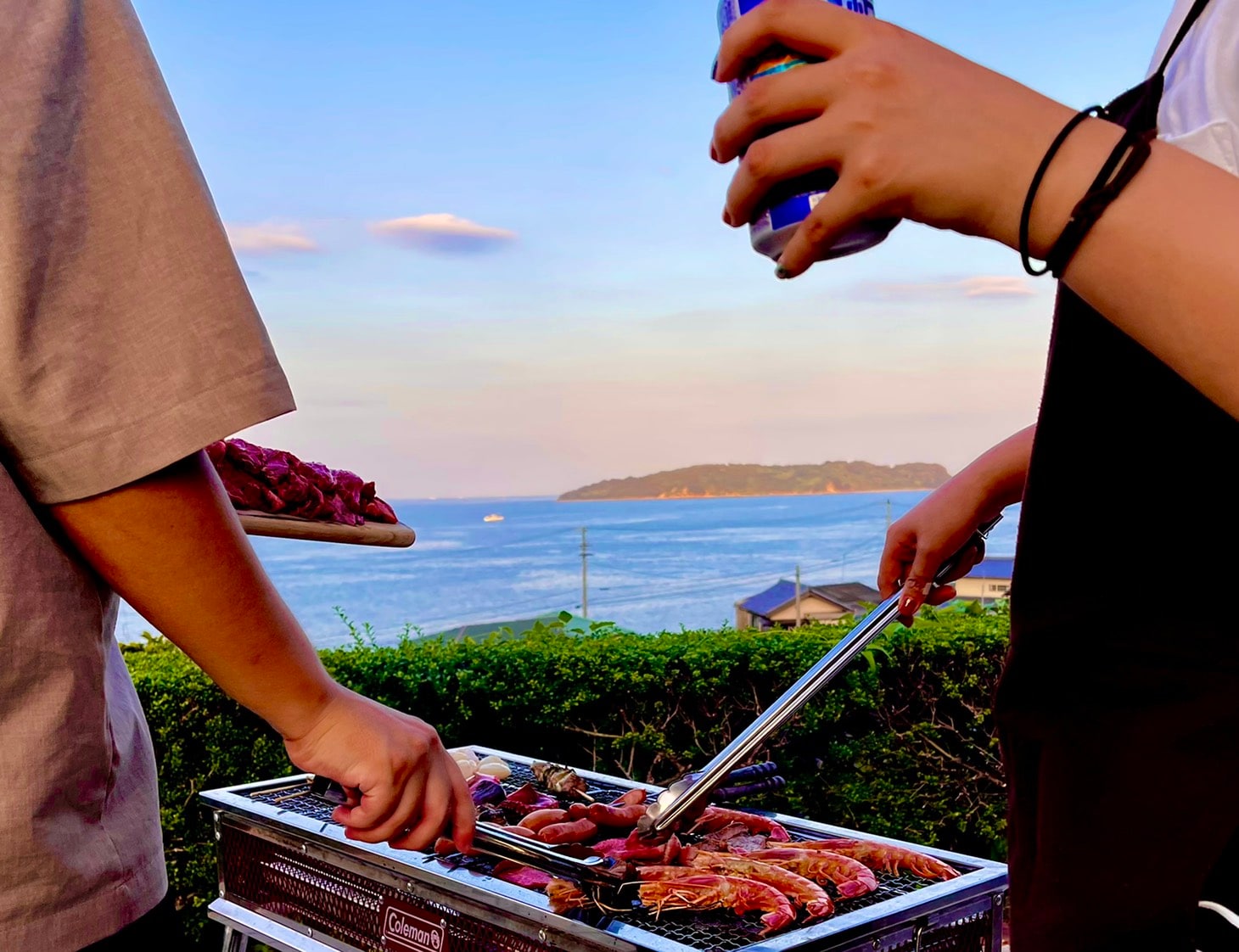 BBQ in the garden