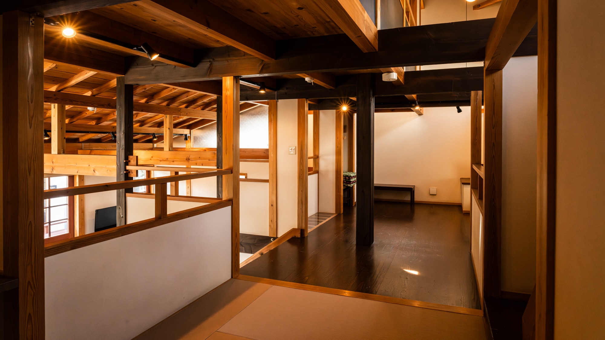 Ichinokura and Ninokura: Mezzanine floor: Tatami space