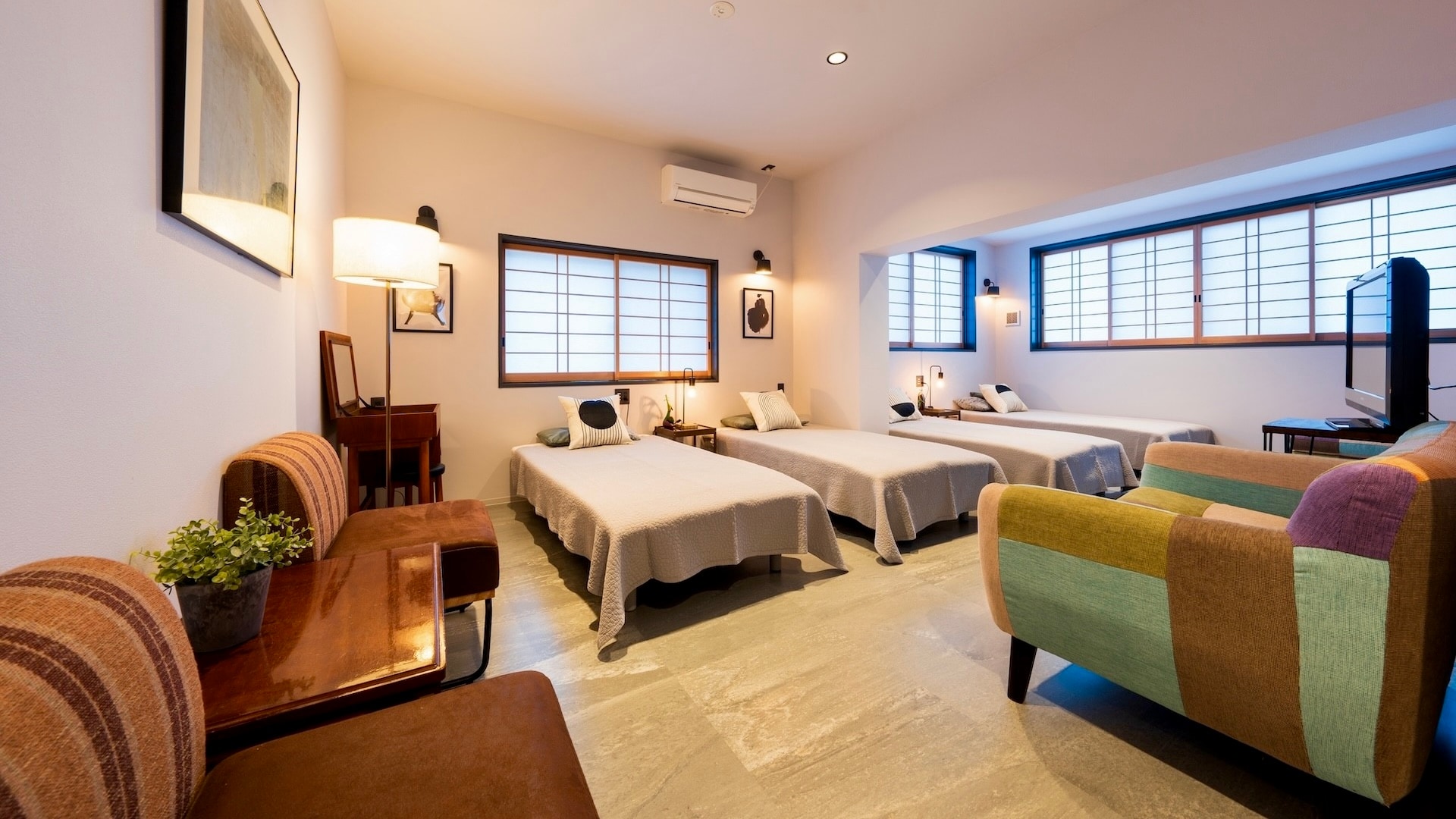 Room 7: Western-style room/Single x 4