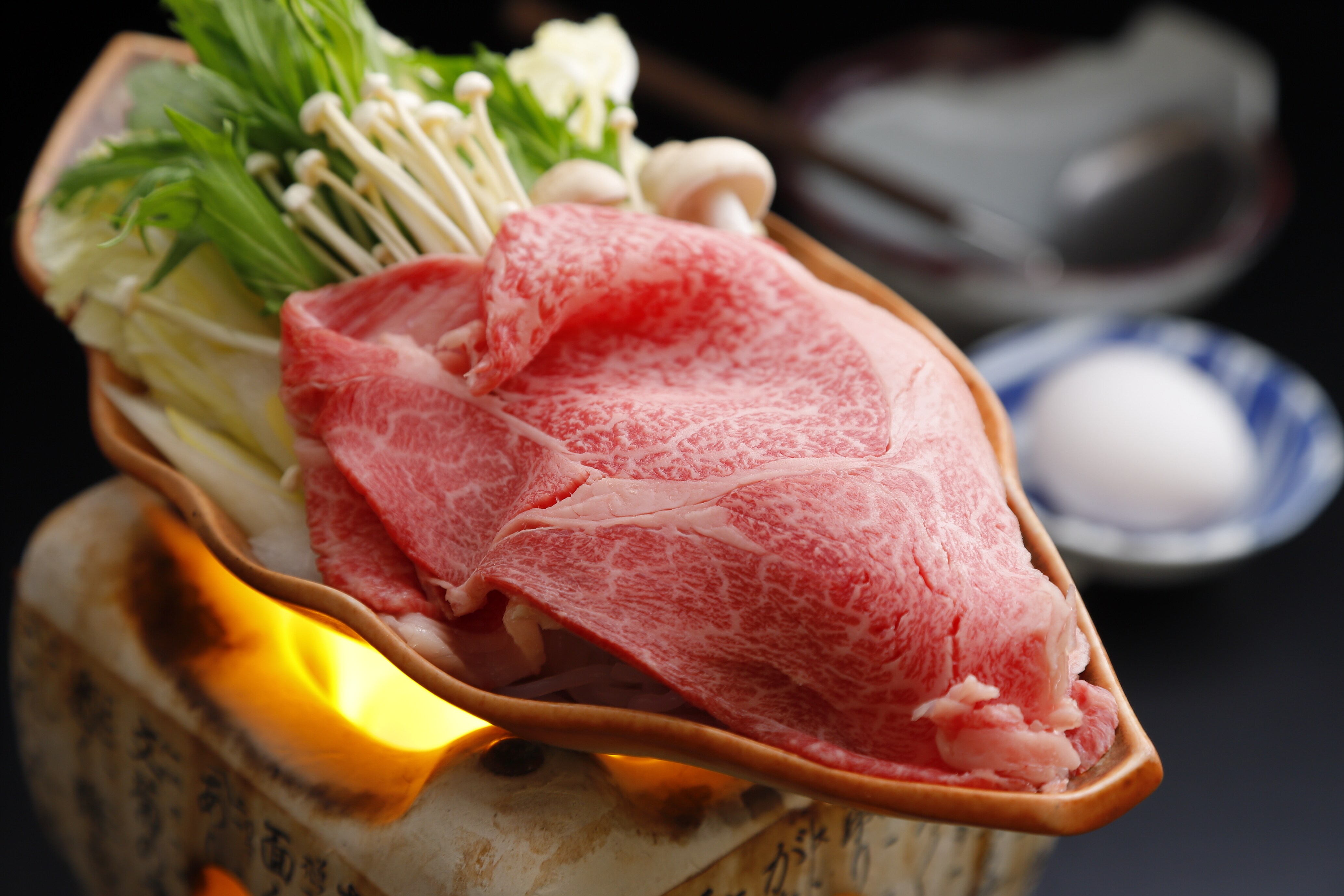 Sukiyaki of Yamagata beef