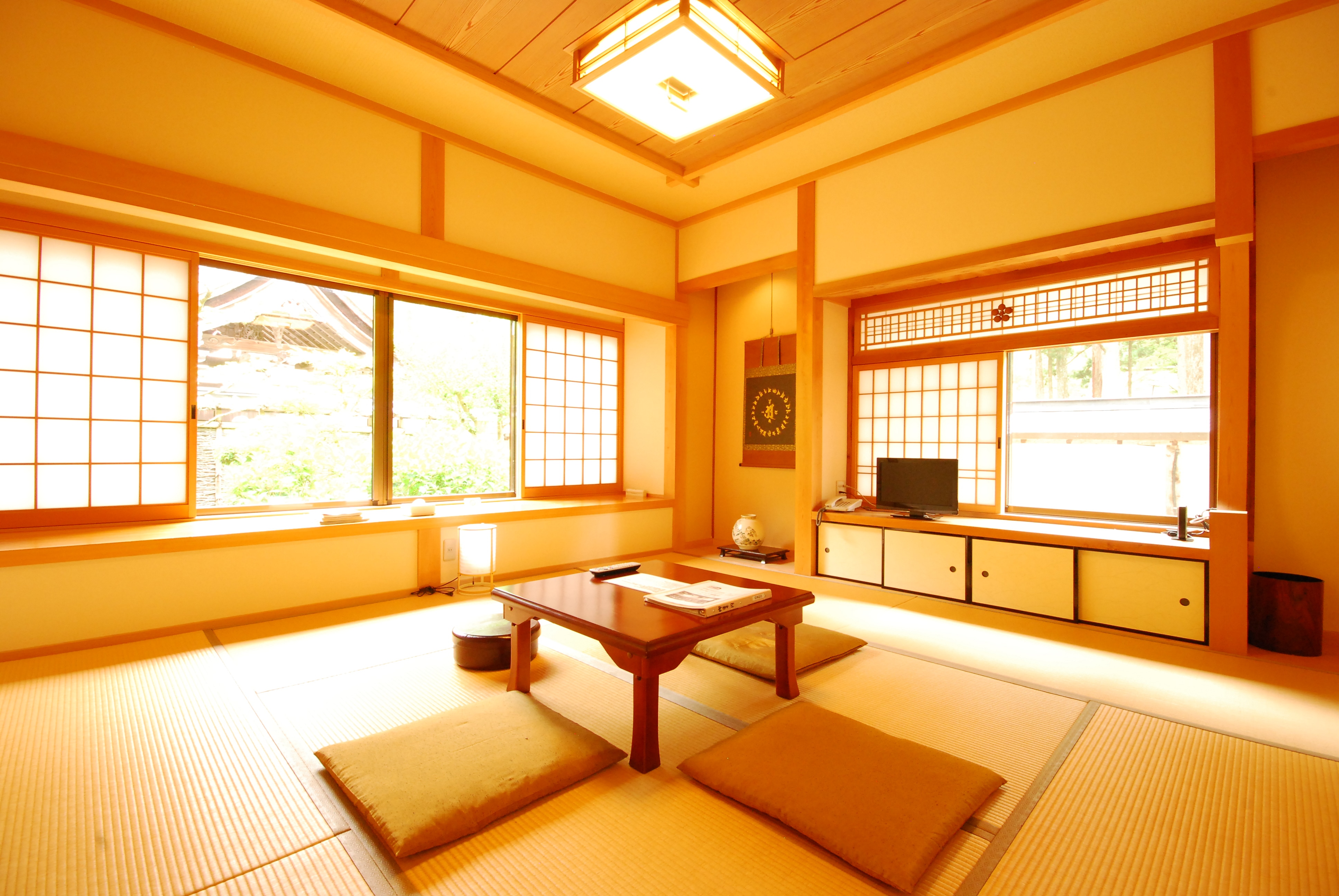 Ví dụ về phòng đặc biệt A của Nishishoin (8 chiếu tatami + phòng trước) có bồn tắm và nhà vệ sinh