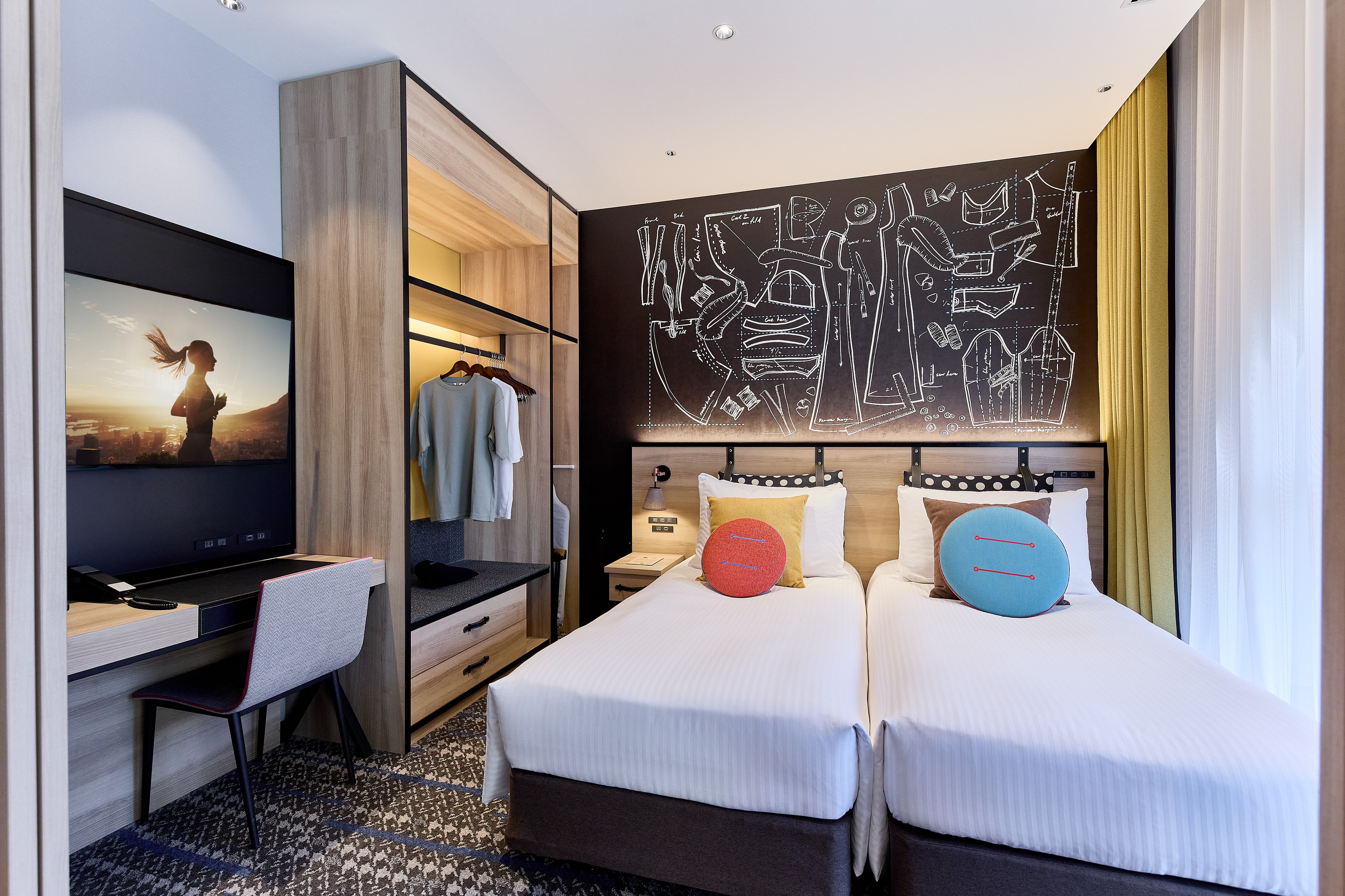 1-Bedroom Twin