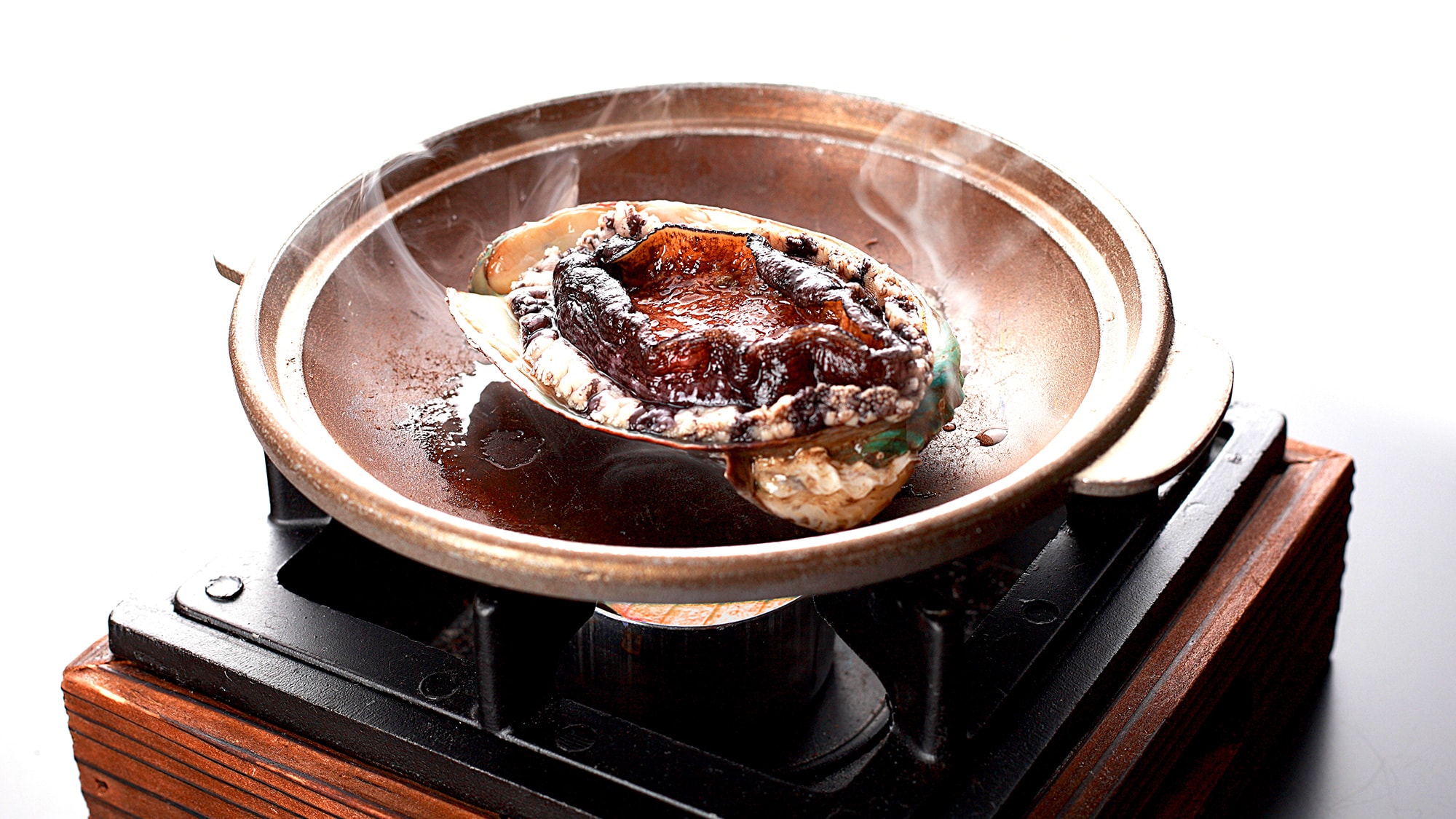 Grilled abalone