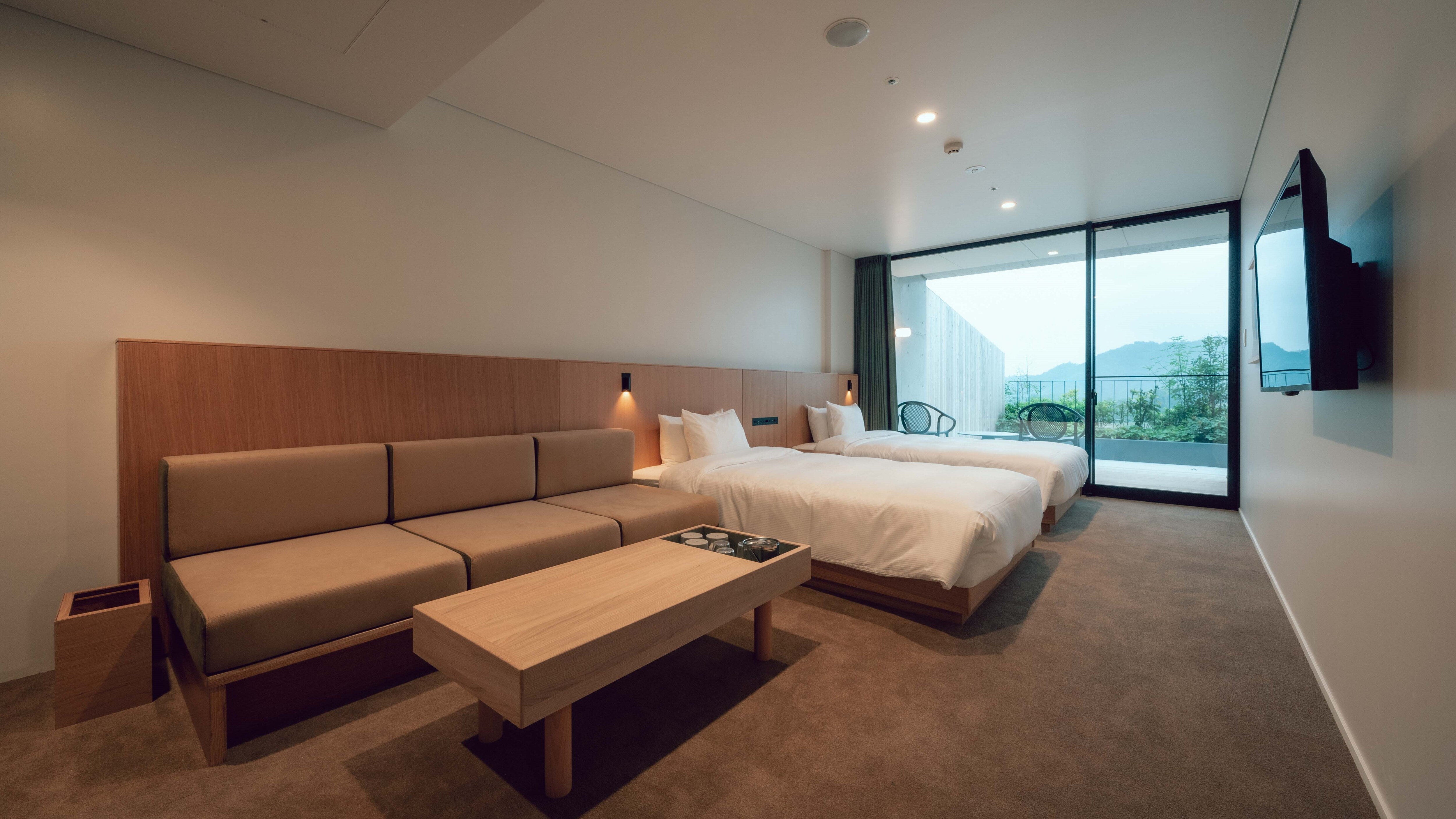 Terrace Twin Room