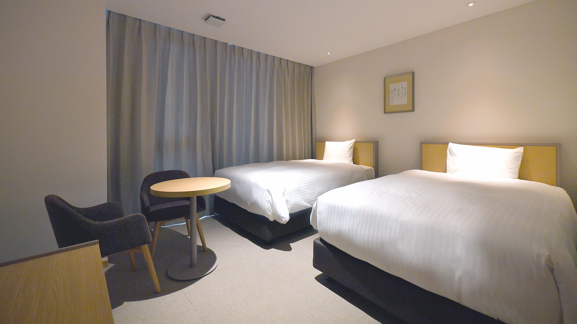 [All rooms non-smoking] Standard Twin - Accessible (1-2 persons)