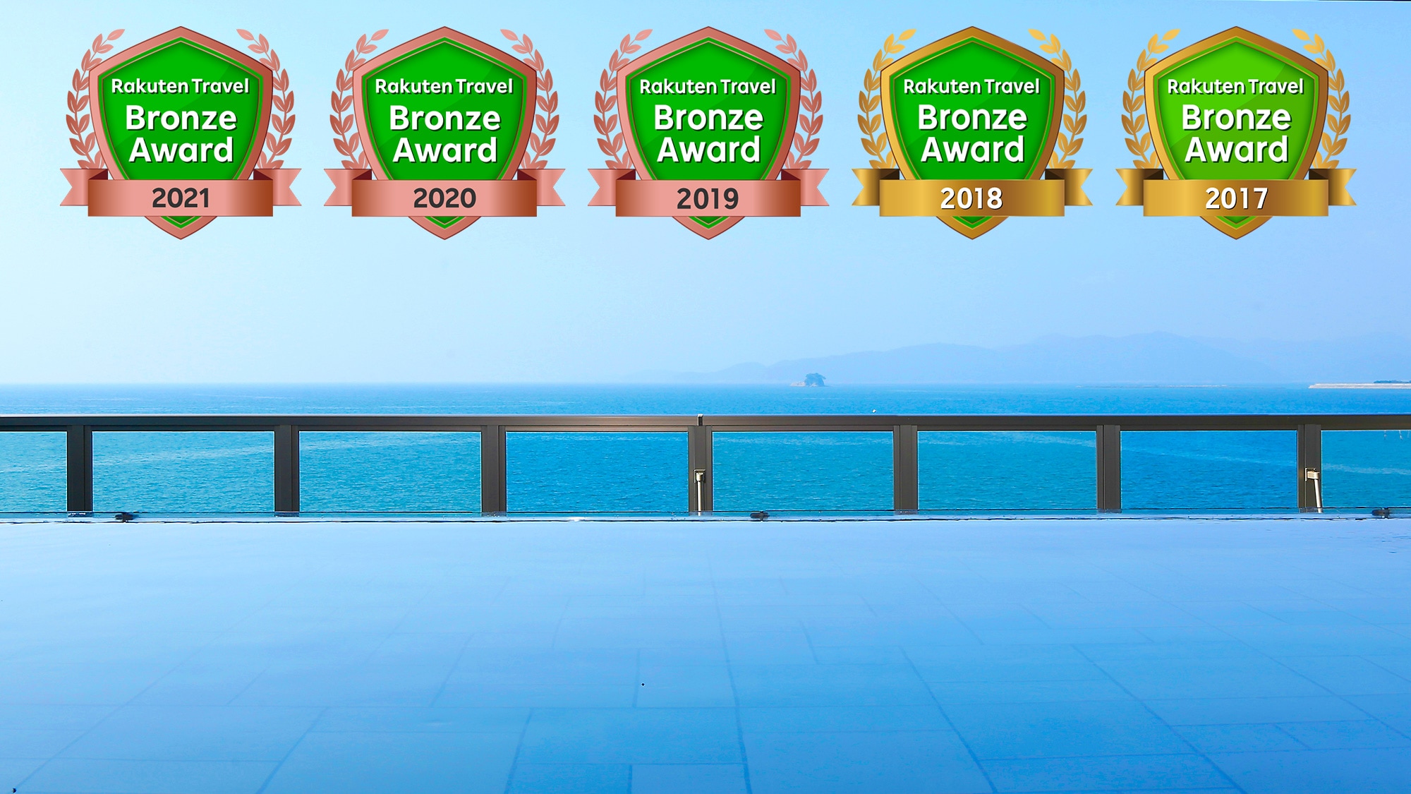 Winner of the Rakuten Travel Award for the fifth consecutive year!