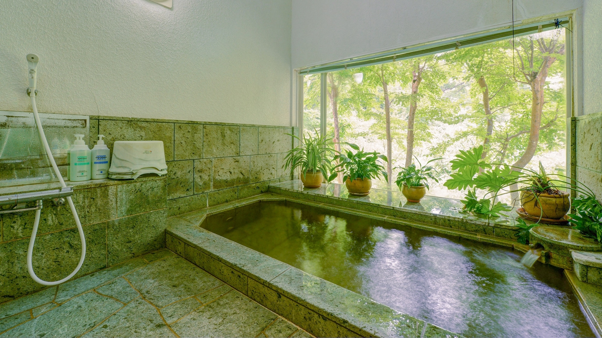 *Private bath/The water is from Izu Kogen Onsen. 100% natural hot spring water.
