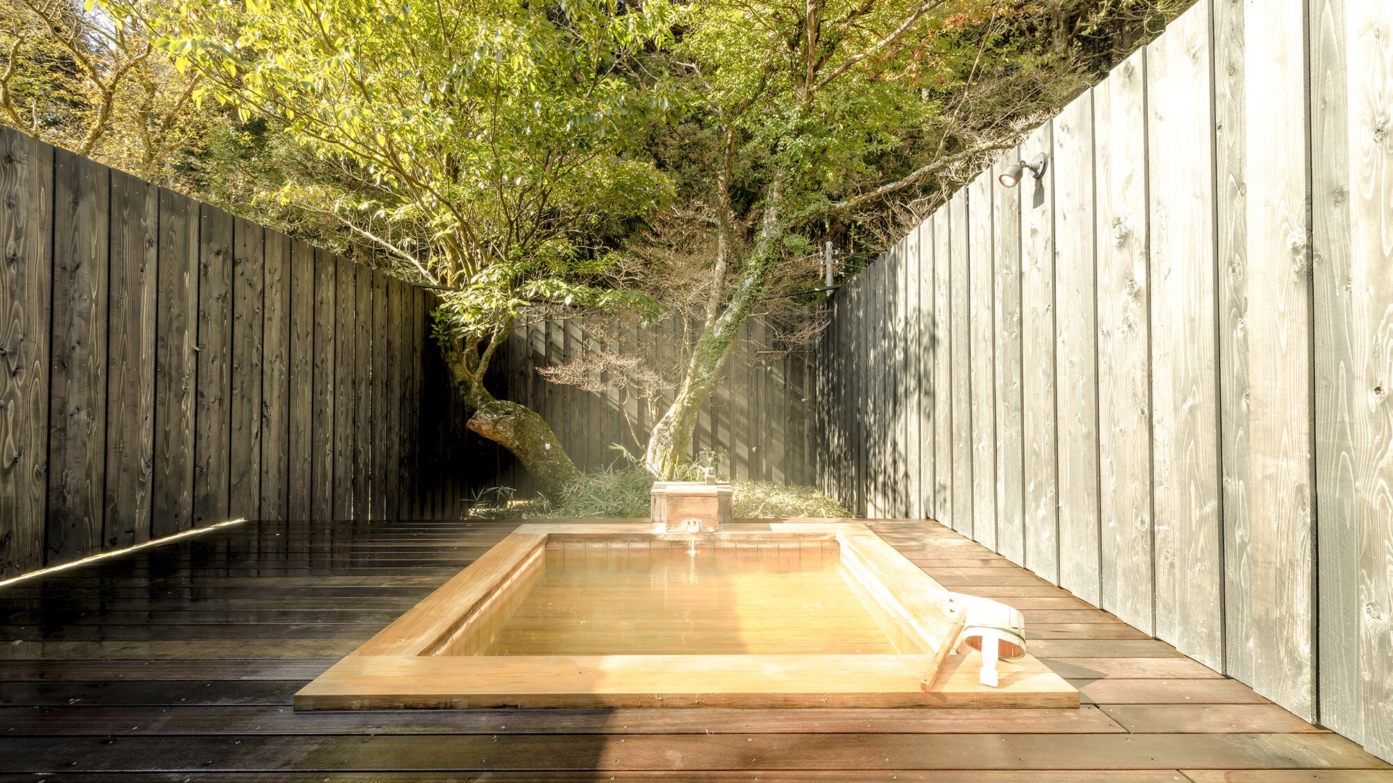 私人露天浴池/嵌入式